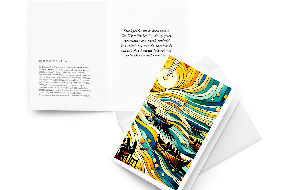 grtfl ArtCard: Memories on the Tide