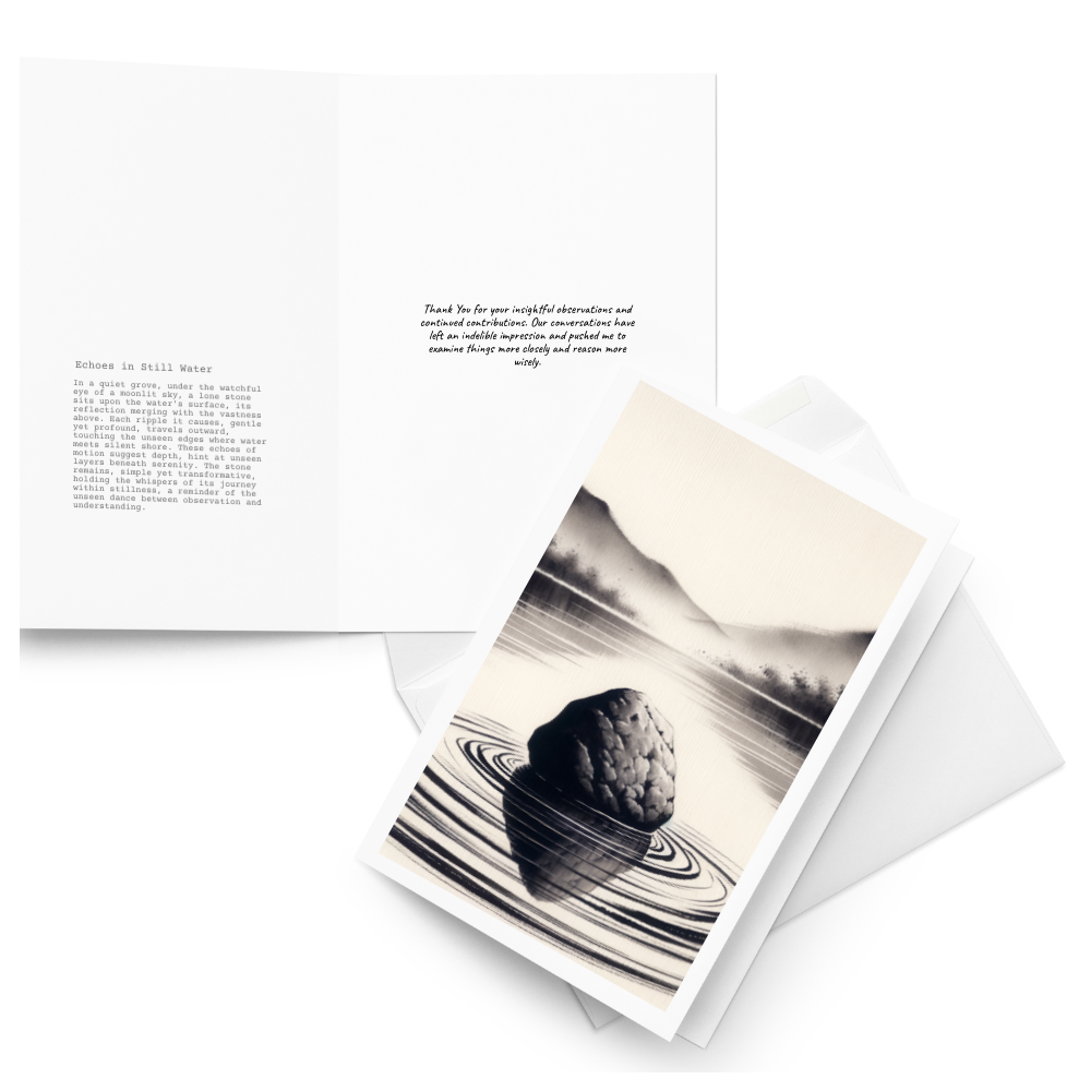 grtfl ArtCard: Echoes in Still Water