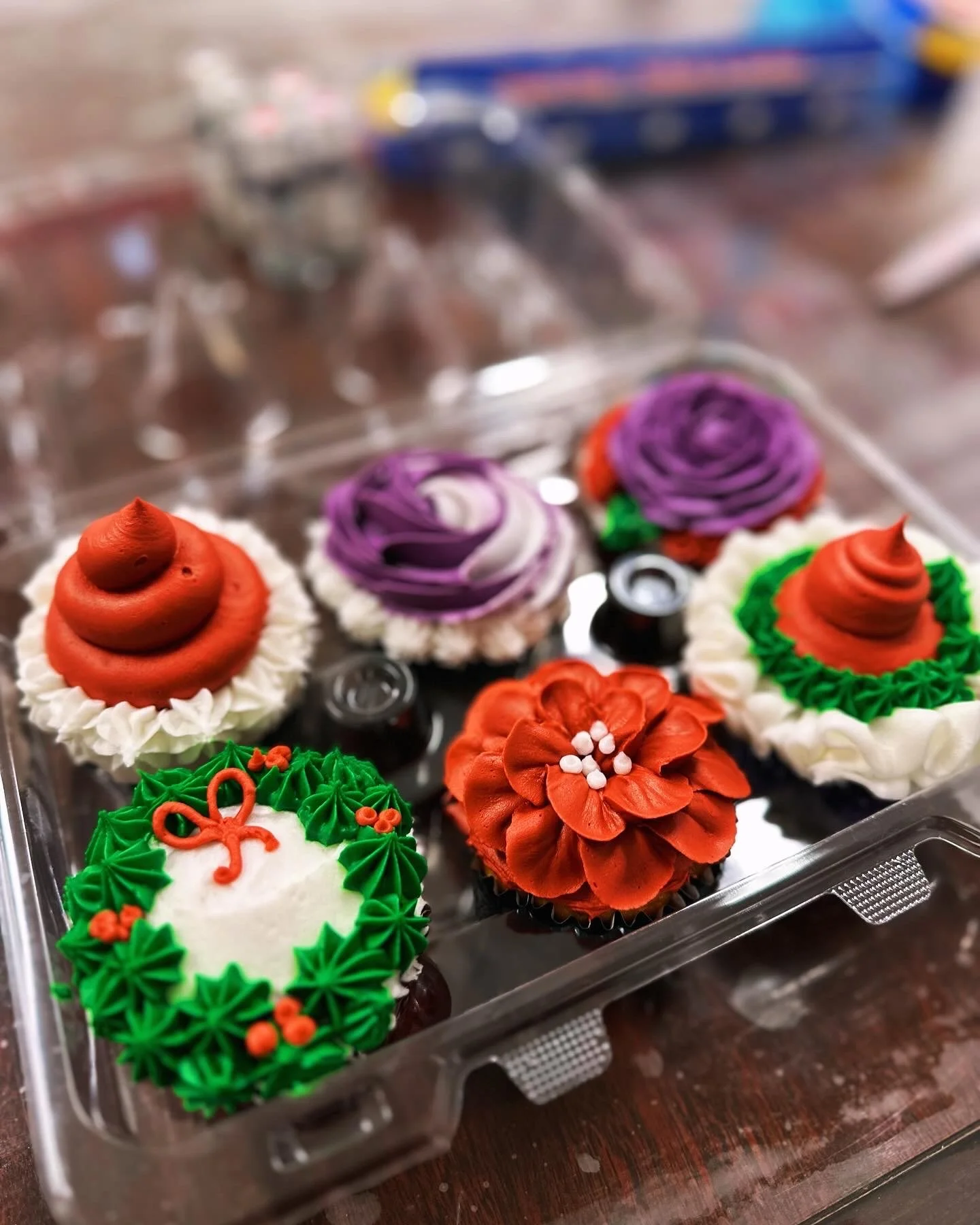 Cupcakes for All Christmas theme