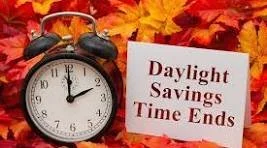 Daylight Savings Time Ends