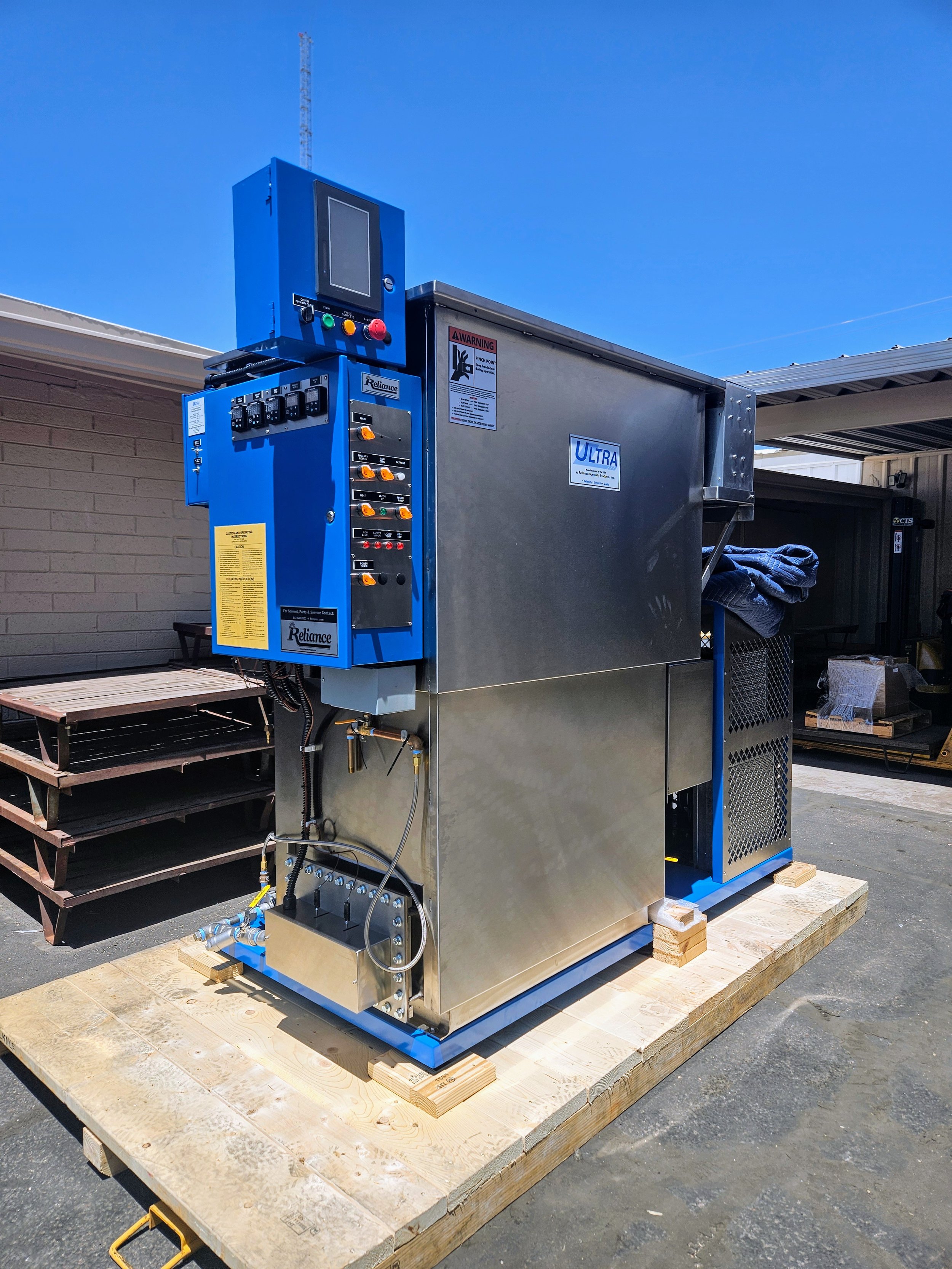 Upgraded Vapor Degreaser
