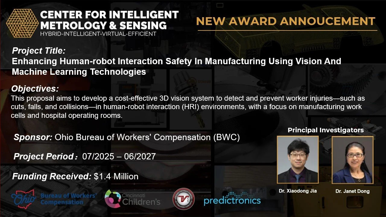 iM&S Center receives $1.4 million in funding for human-robot collaboration research