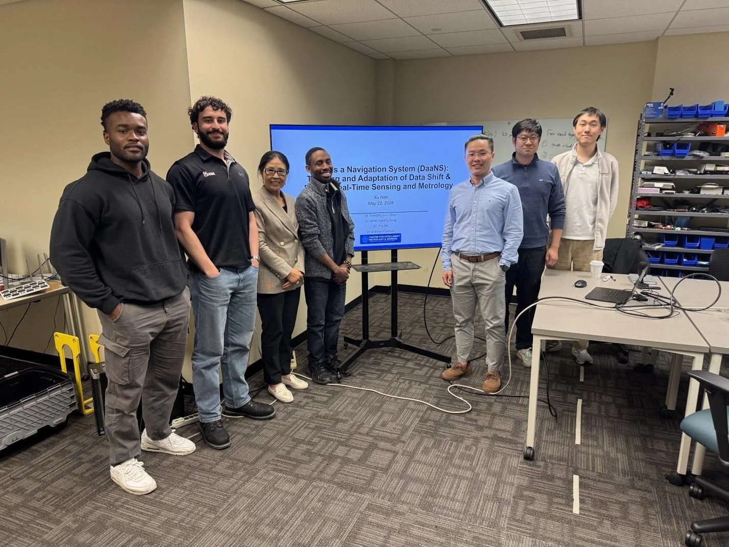 Congratulations to Our PhD researcher Xu Han on successfully completing his Ph.D. proposal defense