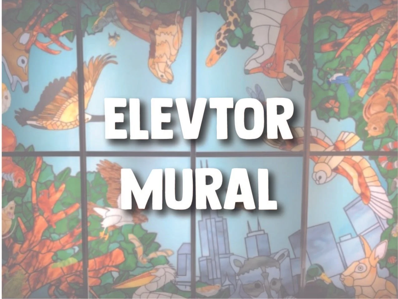 Elevator Mural