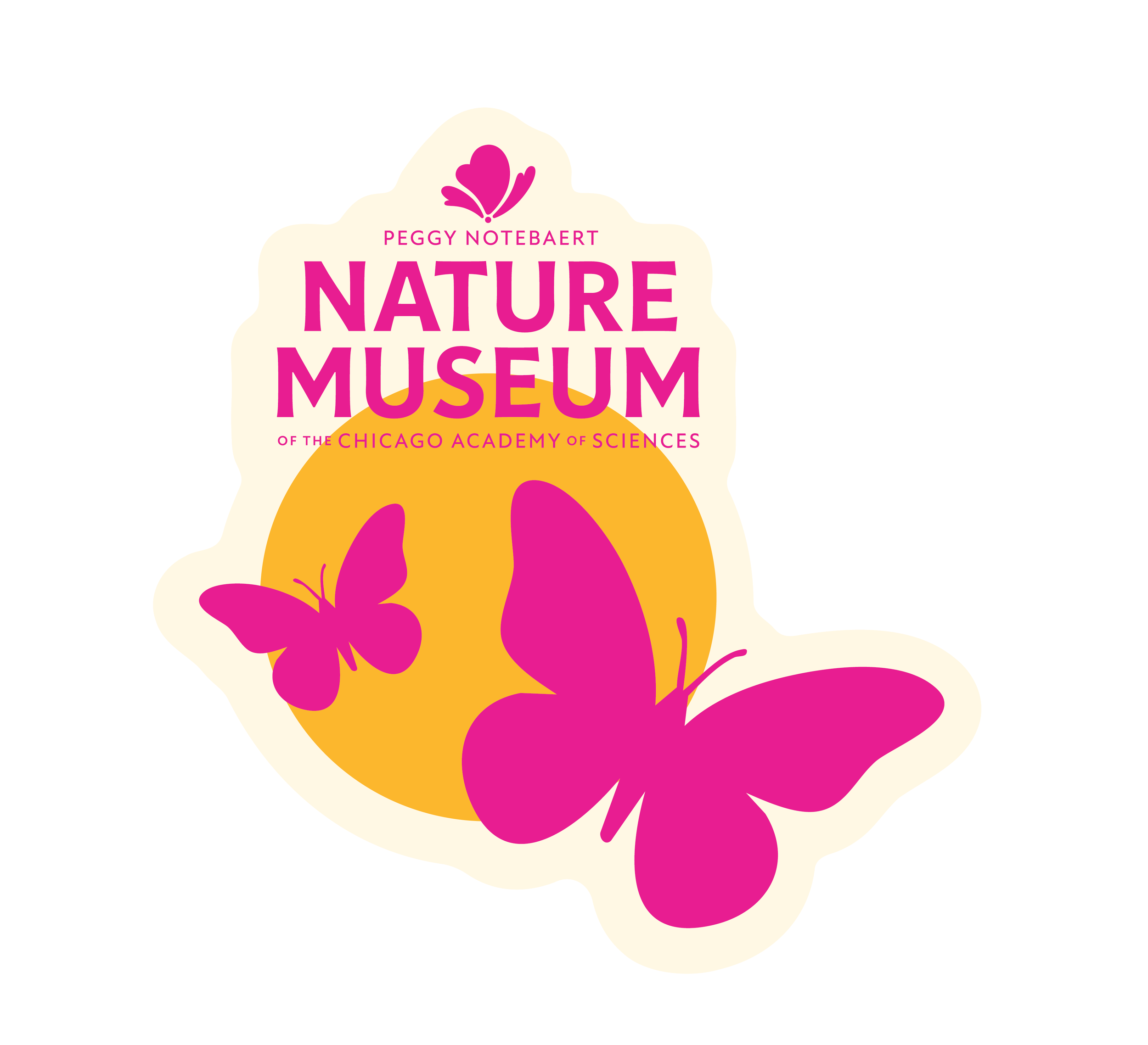 Pink Butterfly Sticker die cut.png