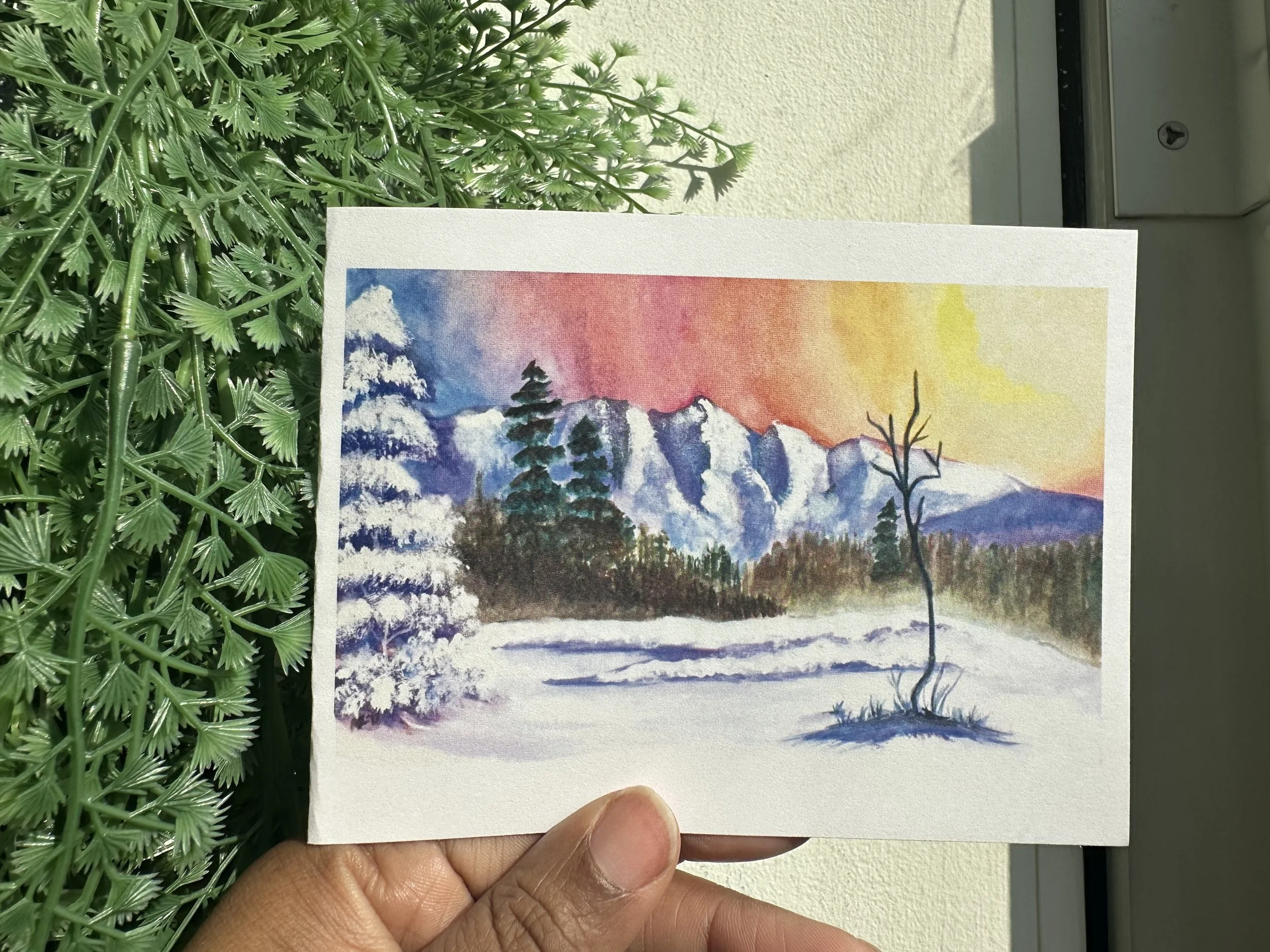 Pastel Winter-Bob Ross Collection (winter)