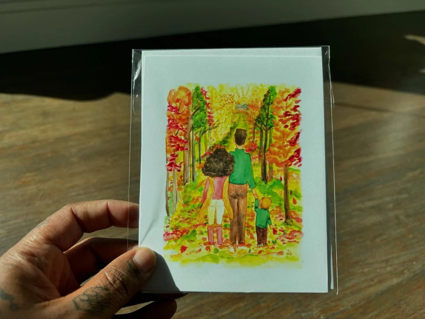 Hi my loves,
Hope today is wonderful for youuuuu๐
I’m painting a lot more and really enjoying illustrating my sweet little family ๐ฅฐ
And it’s so fun to see the collection grow over the years! 
It all started with an illustration of me a
