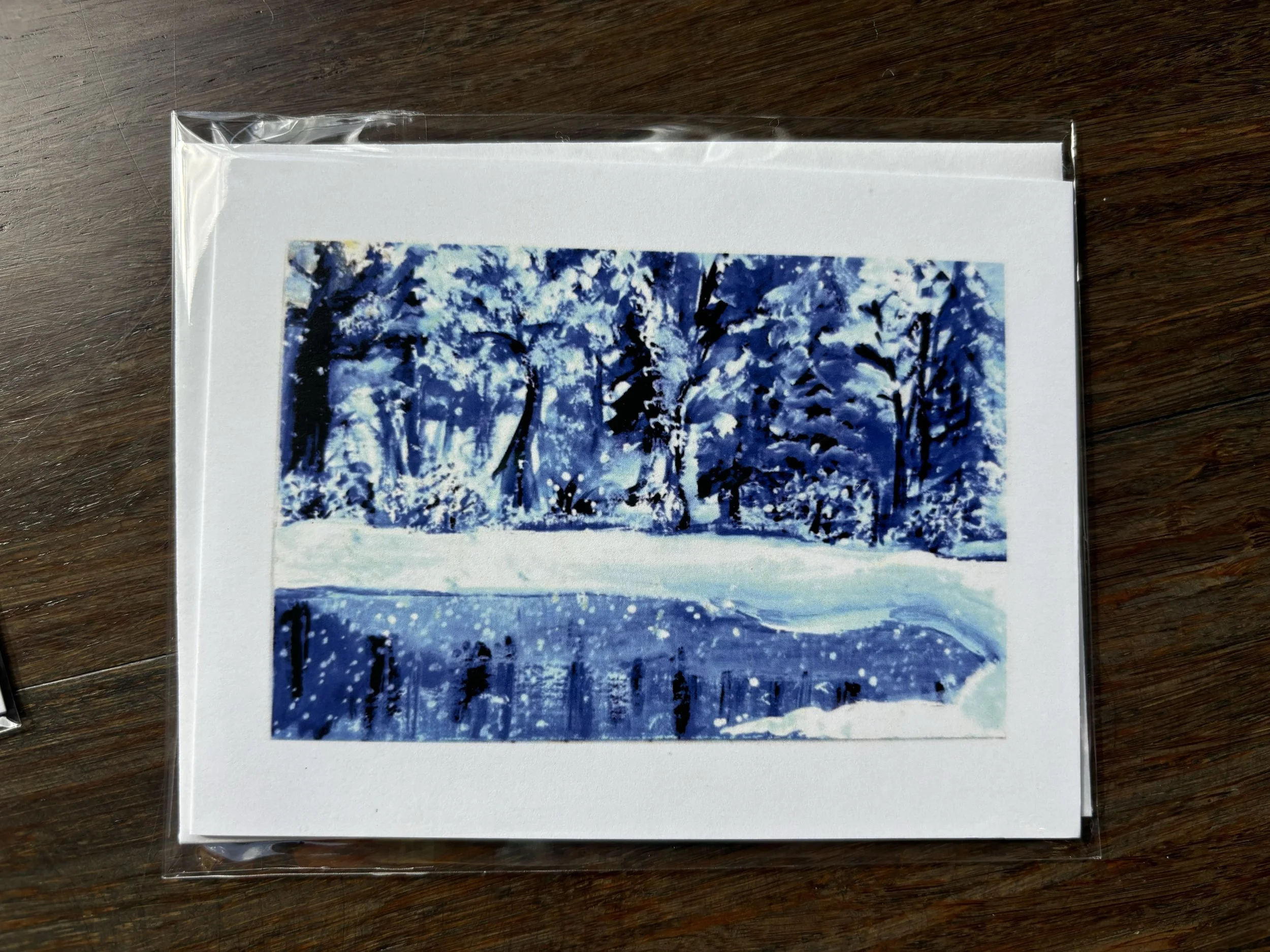 Icy Black Wonderland