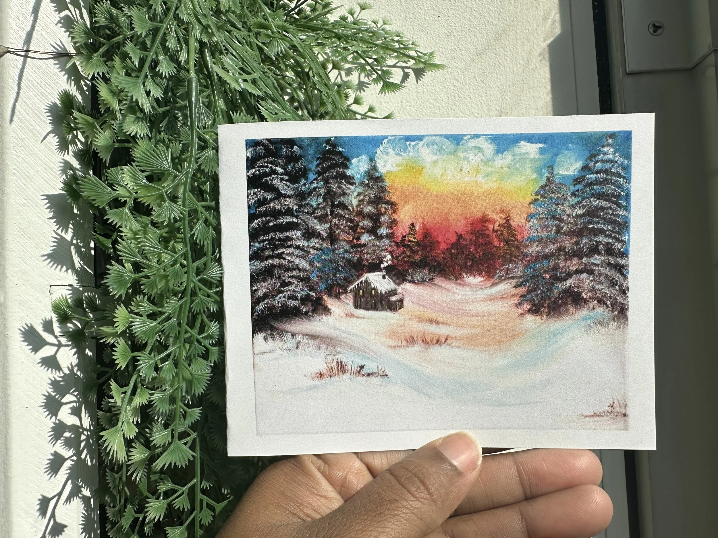 Lonely Retreat-Bob Ross Collection (winter)