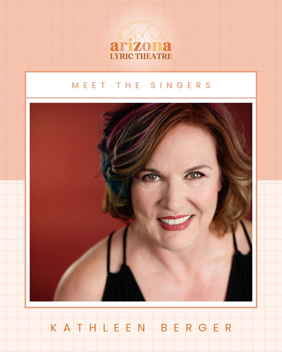 MEET THE SINGERS: We are thrilled to have Kathleen Berger singing at our upcoming benefit concert! Come hear her masterfully sing Zarzuela and a little Les mis surprise! It is sure to be an experience you won&rsquo;t want to miss. 🤩

Kathleen Berger