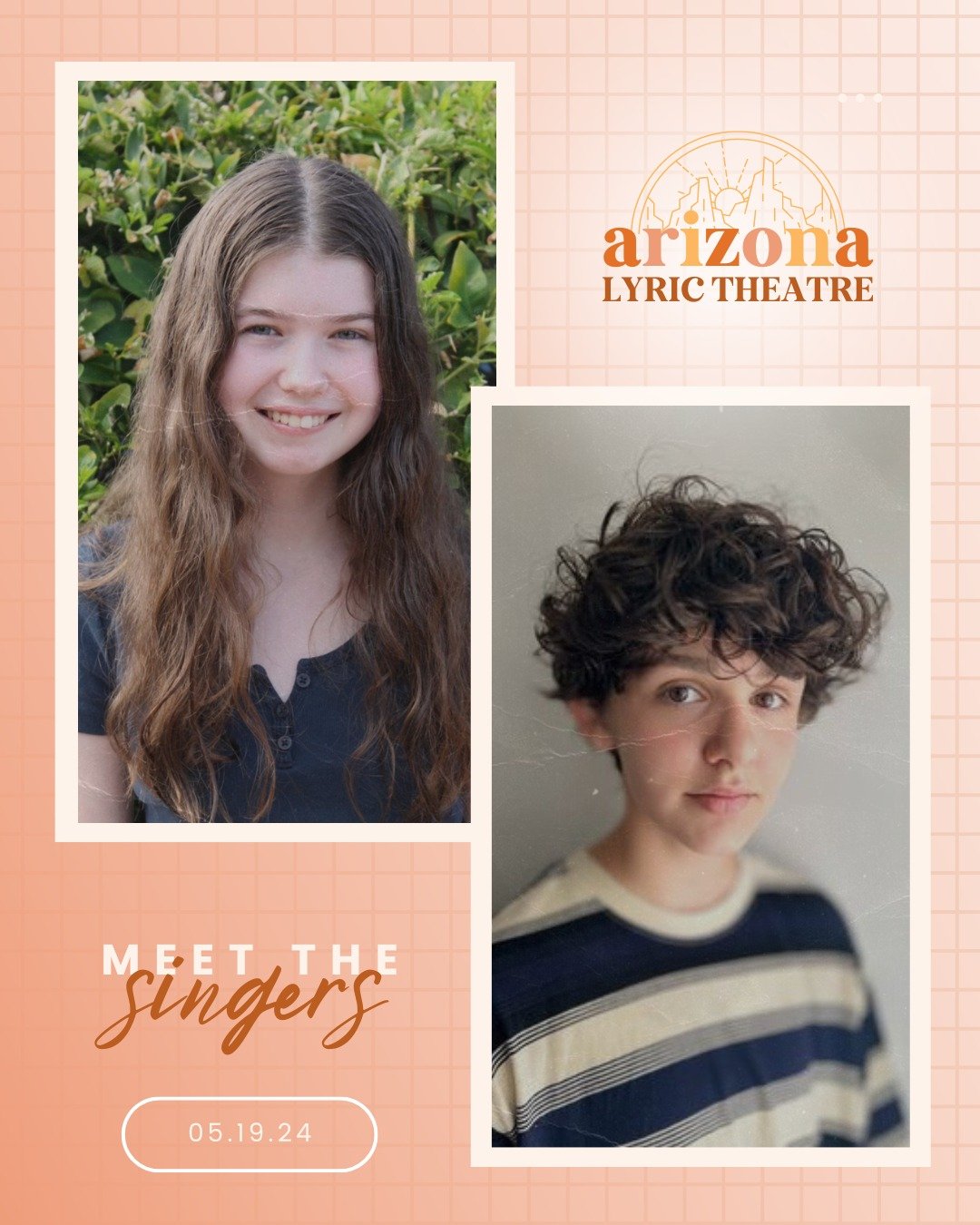 MEET THE SINGERS! We are THRILLED to have Bailey Hodgins and Finn Allard sing with us this weekend!!

🎶 Join us for an unforgettable evening featuring the incredible talents of two exceptional teen singers! 🌟 Get ready to be mesmerized by their voi
