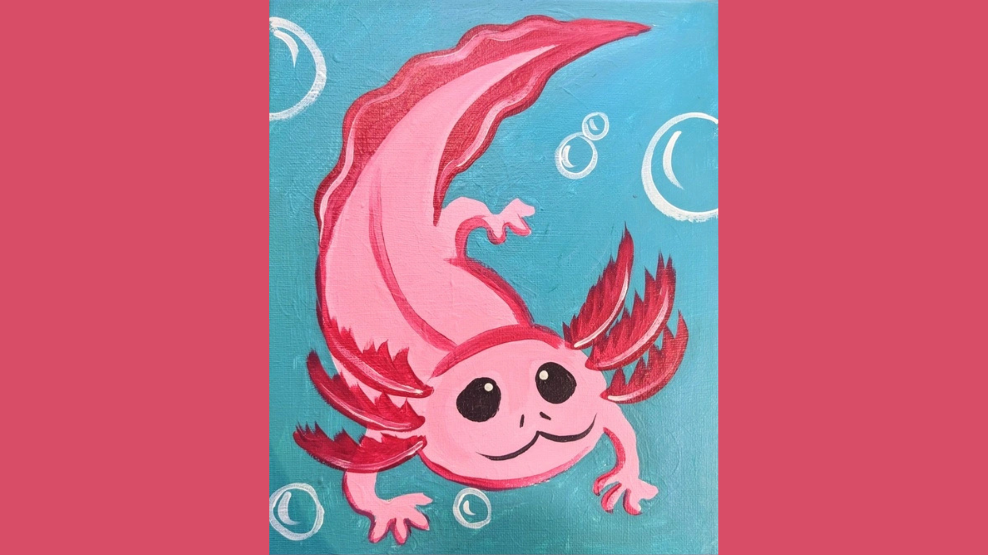 Axolotl Painting Workshop with Rochelle Dula