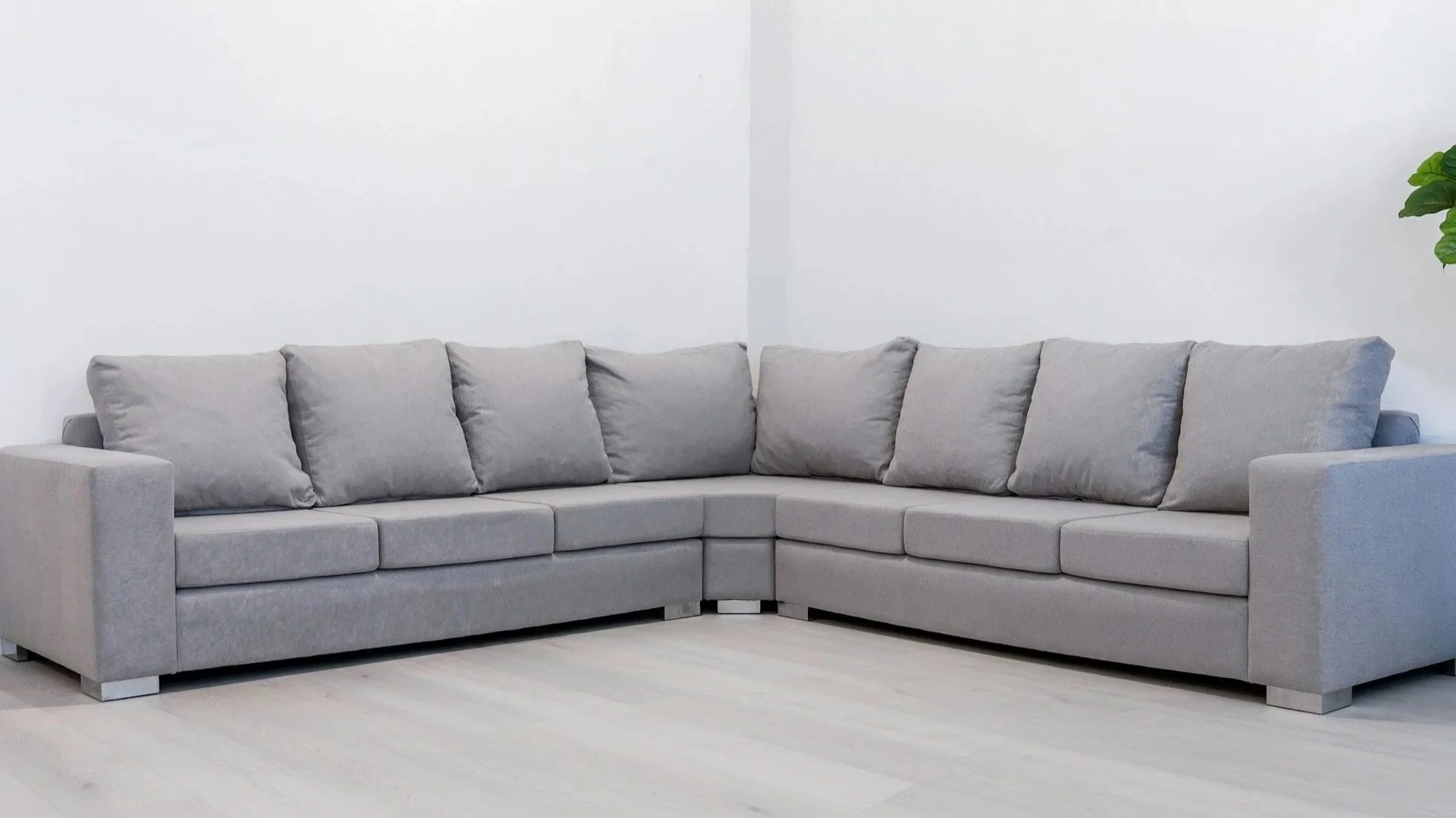 modern gray sectional sofa