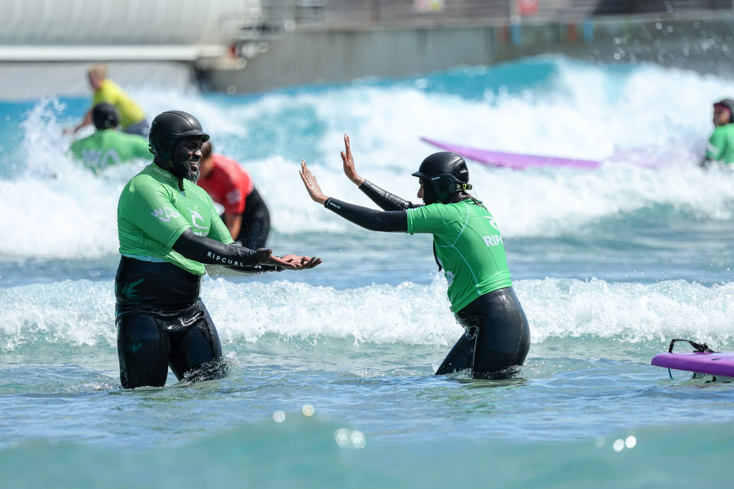 Surfing gets you STOKED