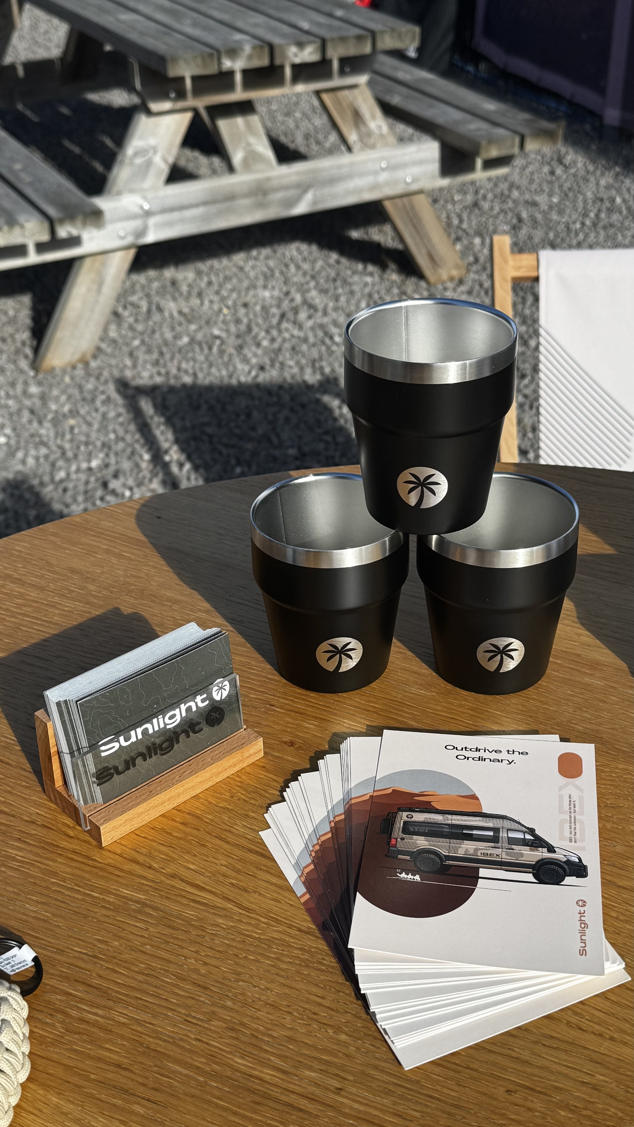 Sunlight IBEX UK roadshow set up