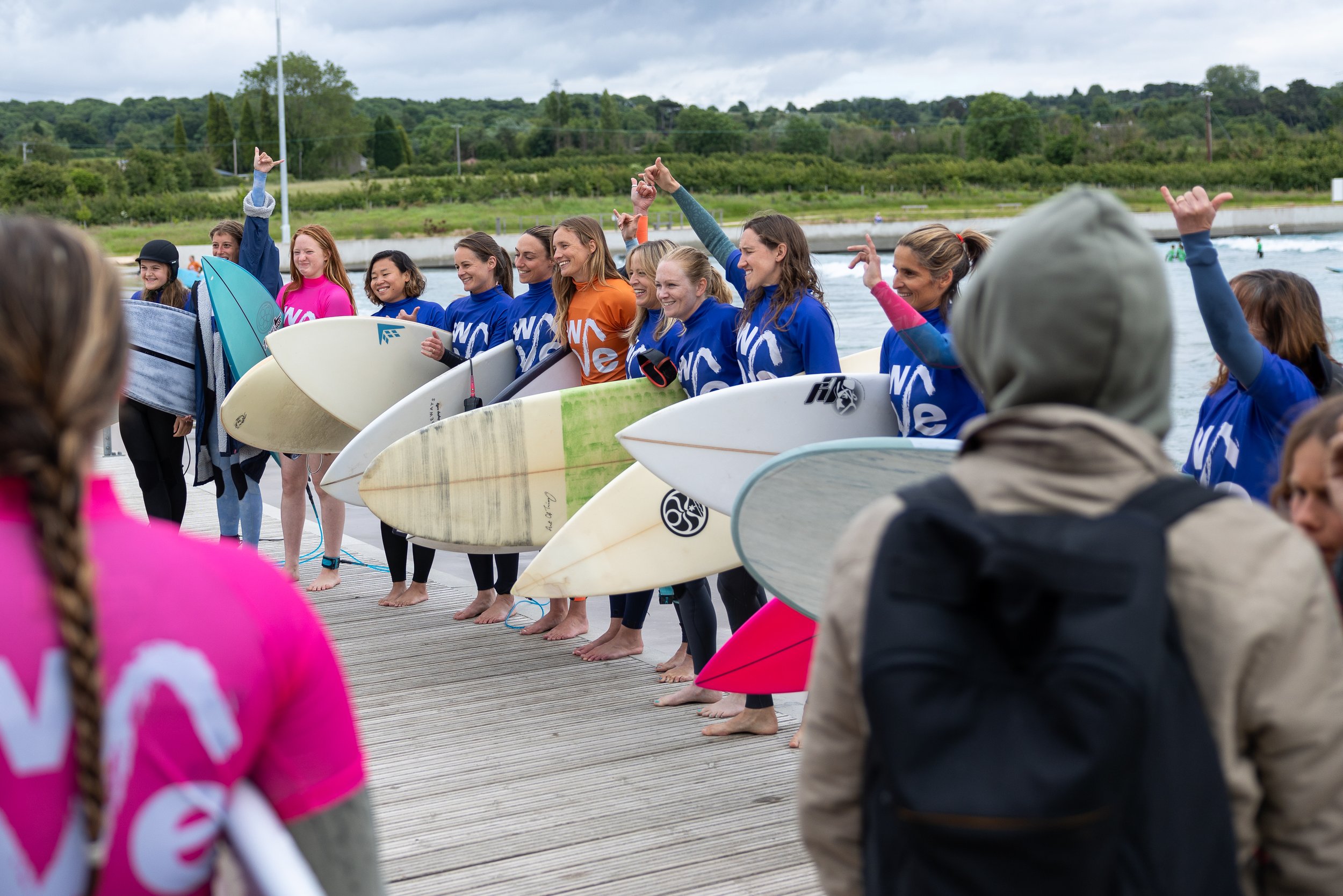 The Sister Sessions female only event series is The Wave's approach to addressing the gender imbalance that exists within surfing