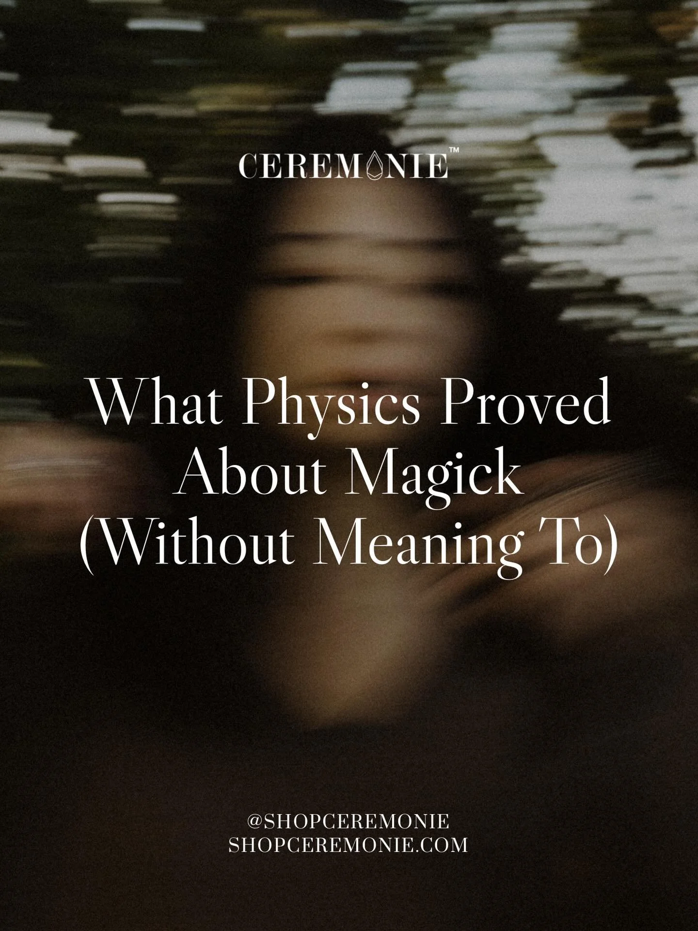 The universe is not a collection of separate objects that occasionally bump into each other. It is a single relational field, and your attention is participating in it at all times. I go into this deep in my slides above. 

It&rsquo;s also a long way