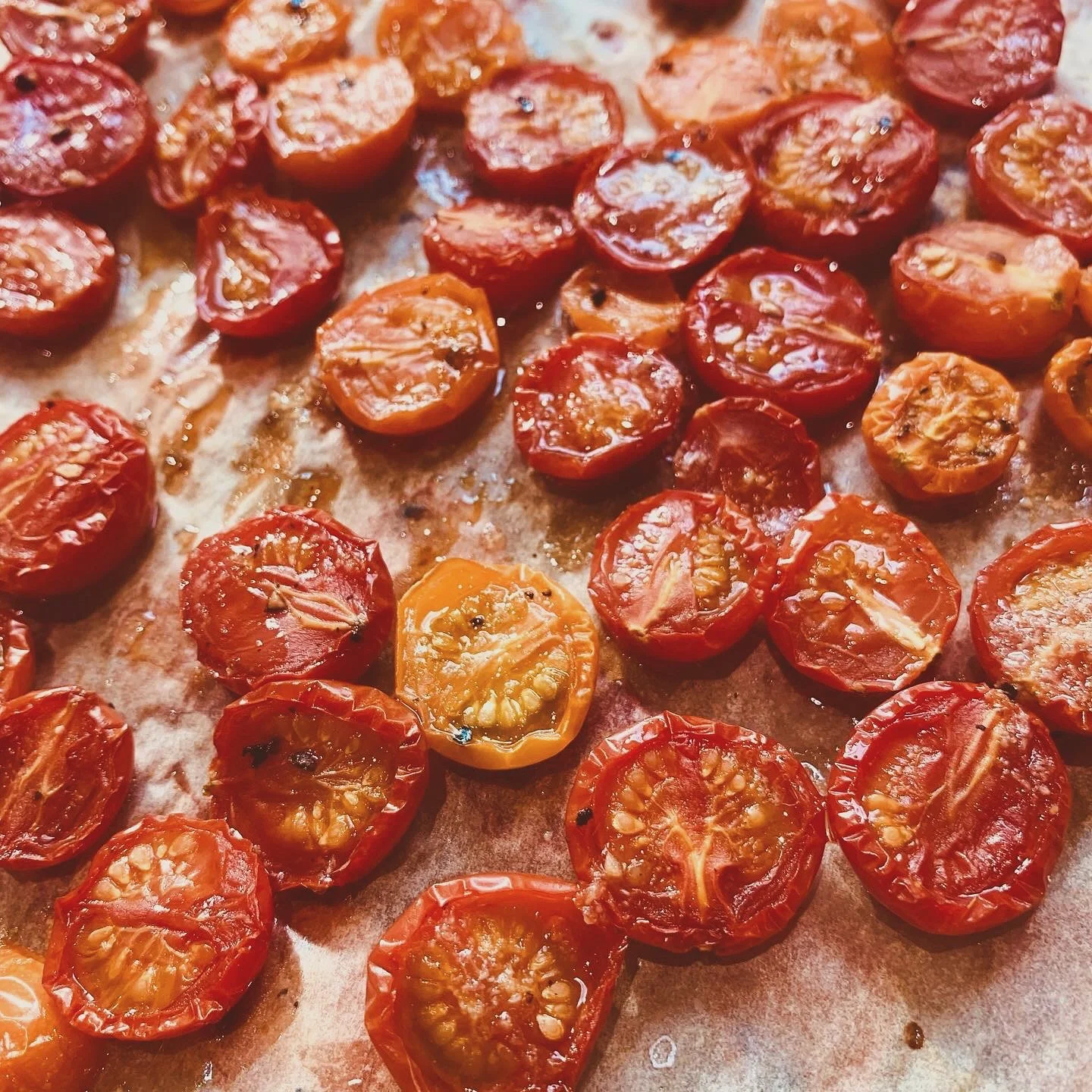 Beautiful, vibrant, sweet Tomatoes.
The Jewels of the Harvest season.
🍅 
Grown locally, with love and Organic Principles by the incredible @raysveg in Halse.

For us, seasonal produce doesn&rsquo;t get better than this. Find Ray&rsquo;s outstanding 