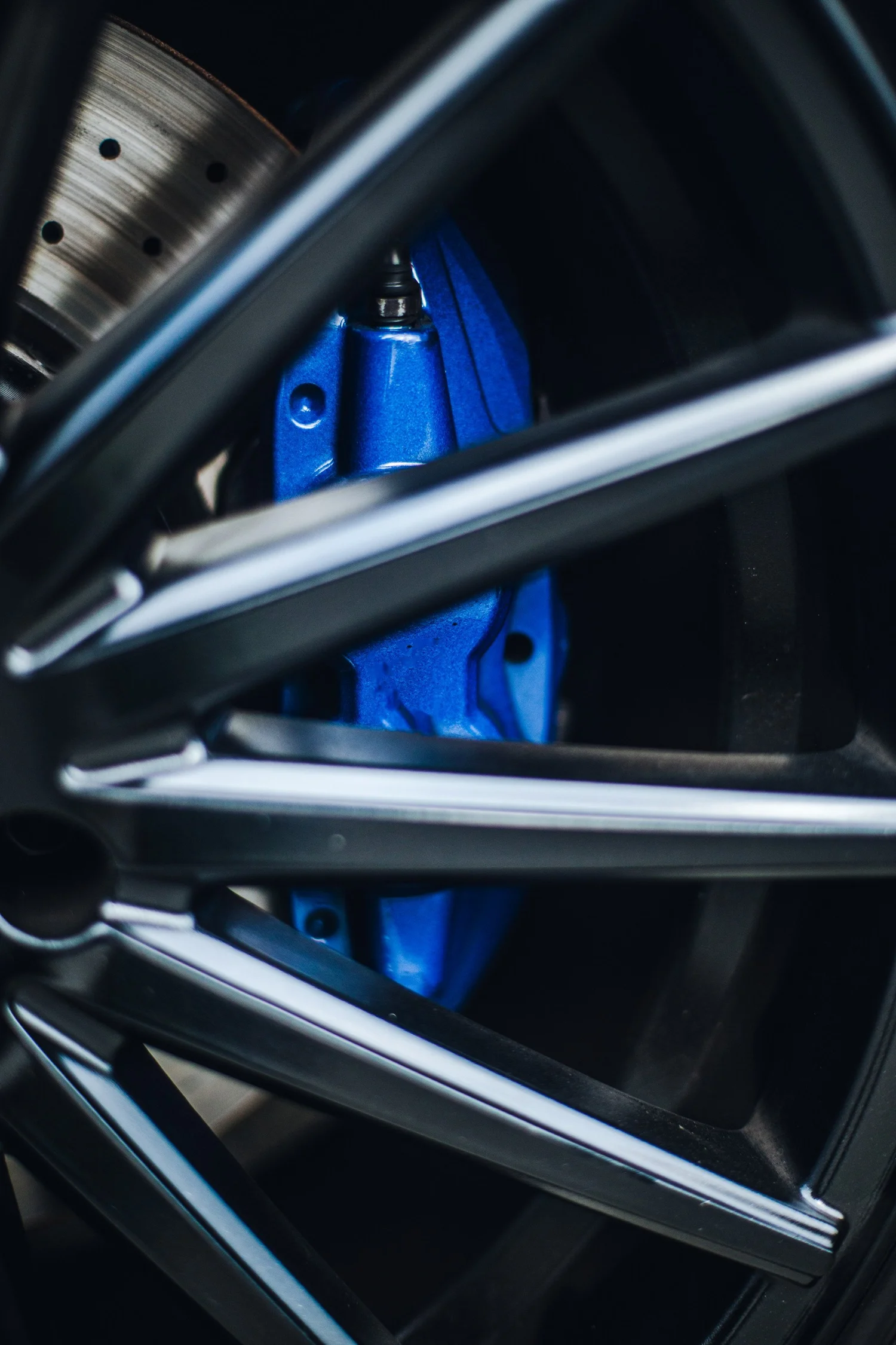 Caliper and wheel detail