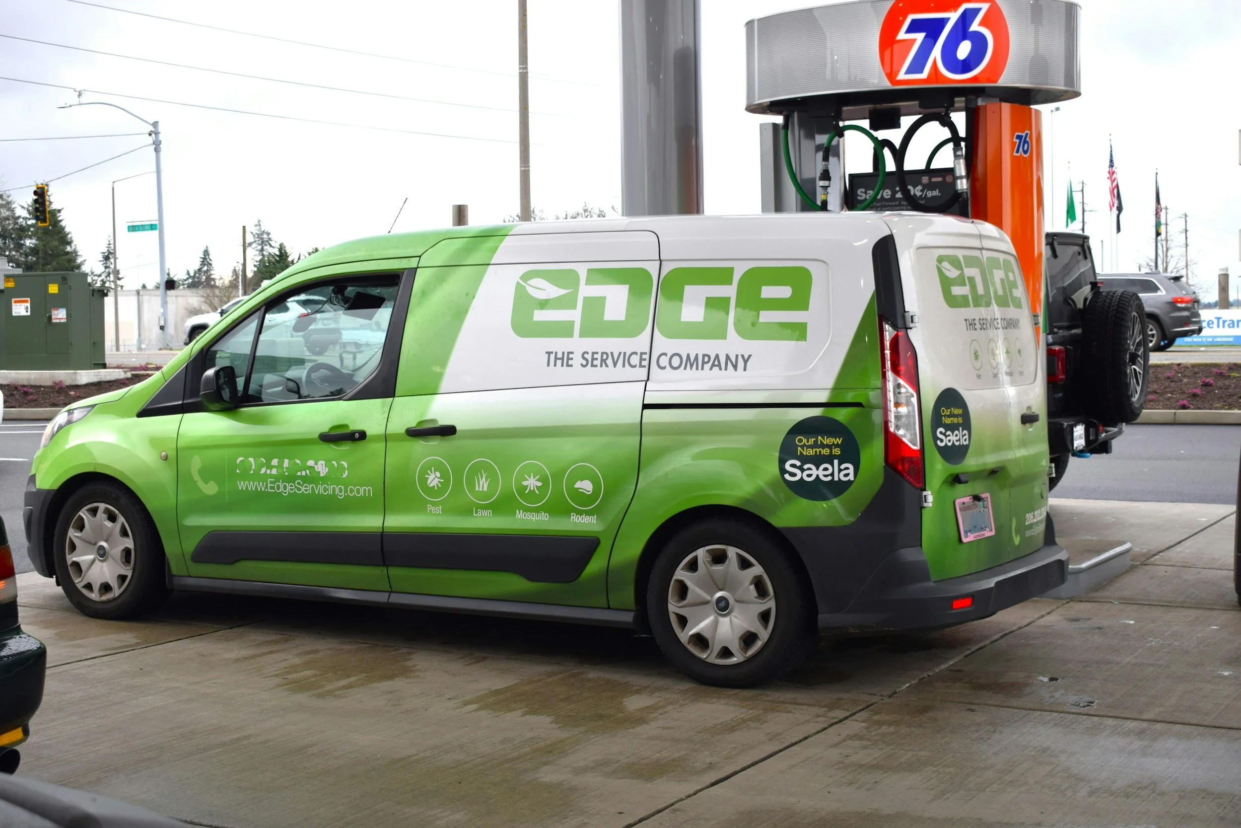 A company car wrap