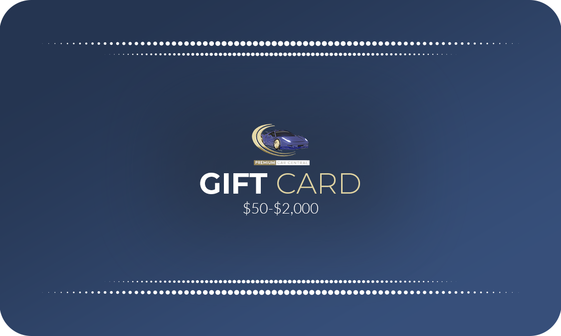 Premium Car Central Gift Card $50-$2,000