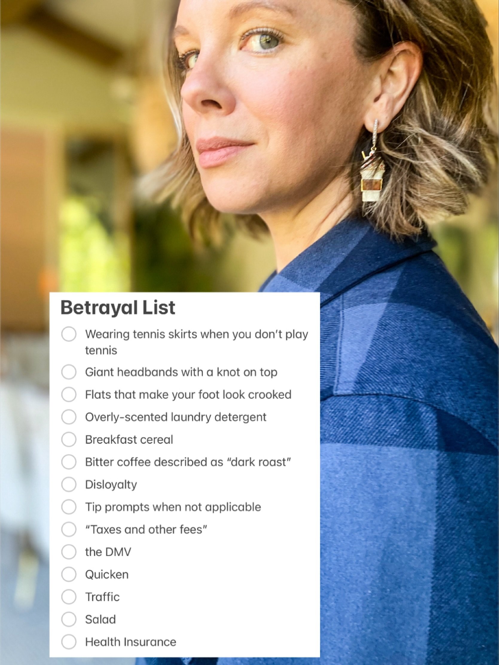 Reading &quot;betrayal lists&quot; on socials had me🤣 - so here are a few things that make me feel betrayed. Anyone else? #betrayallist