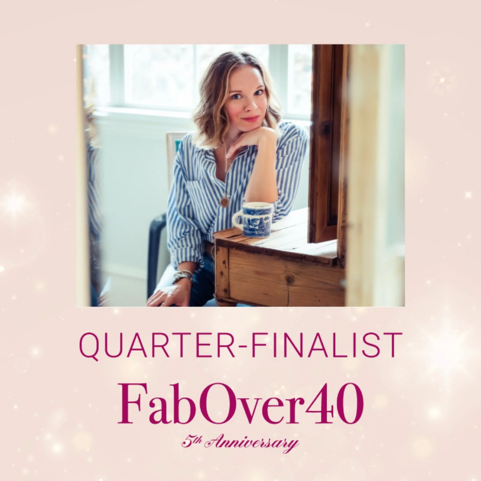 Friends! You did it! Your votes really made a difference! Thank you thank you for supporting me in the @fab40official competition. Because of you, I&rsquo;ve made it into the Top 1% of the competition. Voting has resumed and is open for the next 10 D