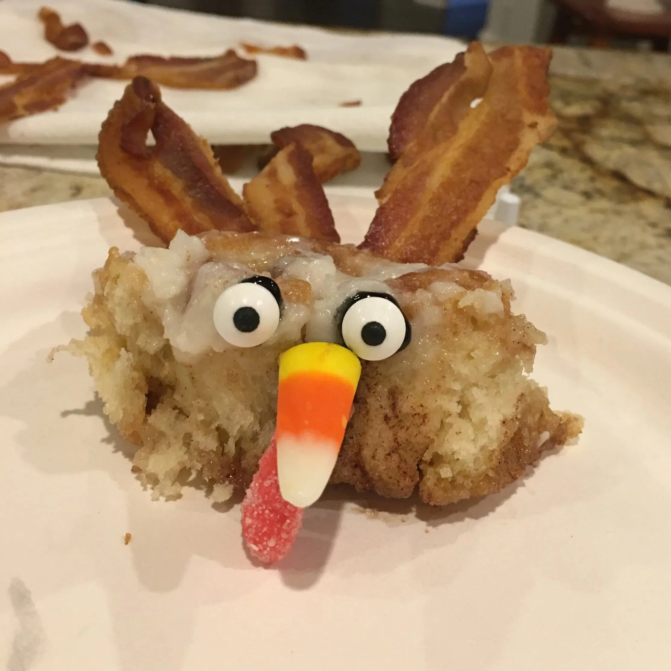 Cinnamon Roll Turkeys