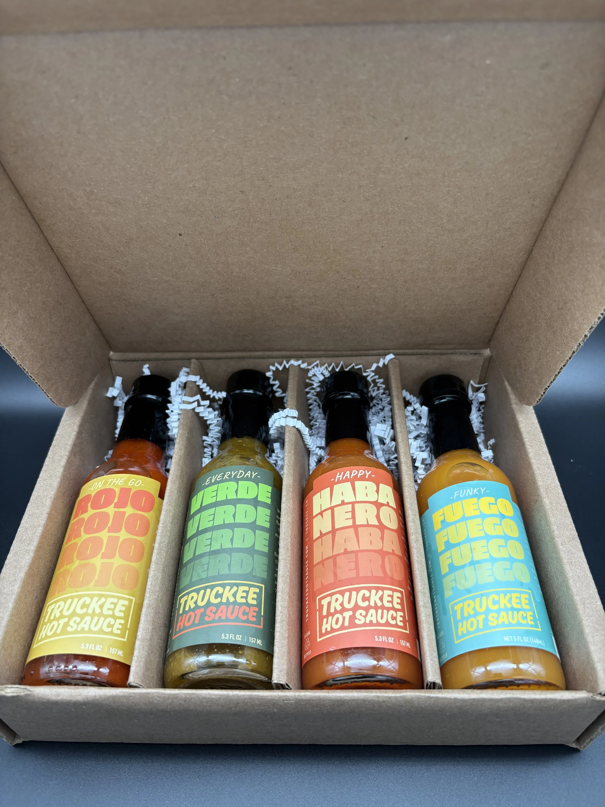 "The Big Box" - Truckee Hot Sauce 4 Pack