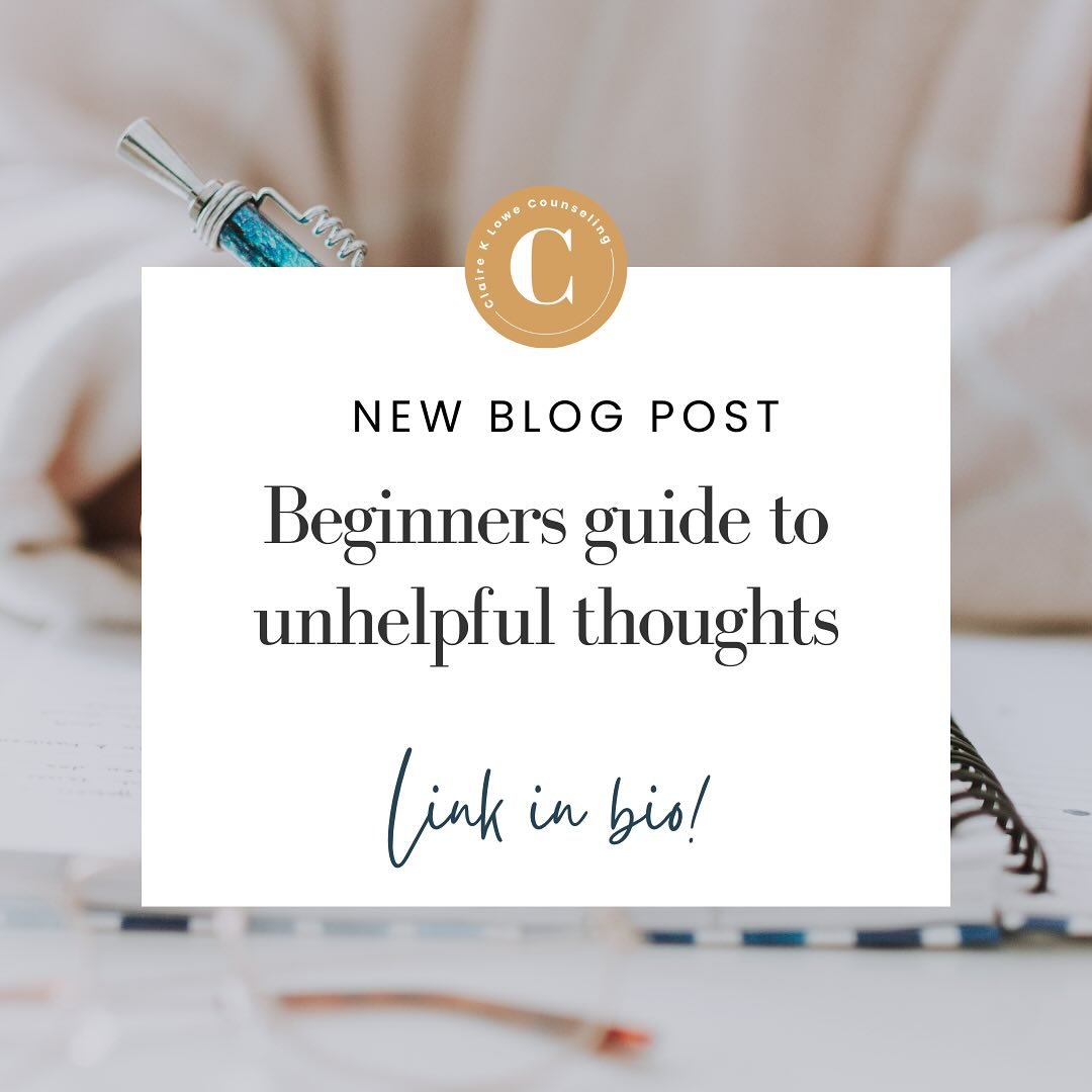 I started a blog! For the first blog, I&rsquo;m diving into all things unhelpful thoughts. Read more on the blog where I outline what unhelpful thoughts are, why we engage in them, and three common types of unhelpful thoughts. Catastrophizing anyone?