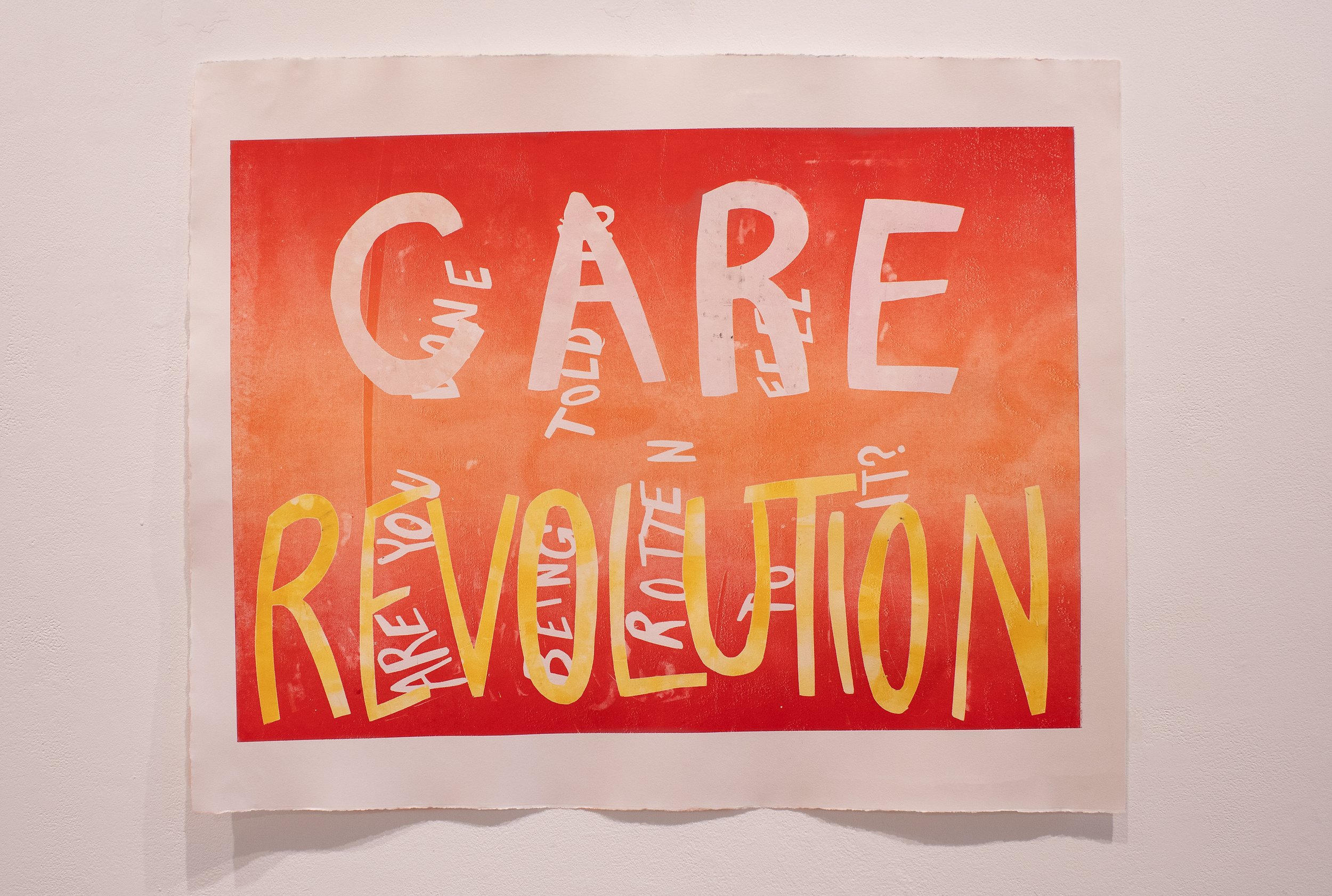 Care Revolution, Monotype. 2025