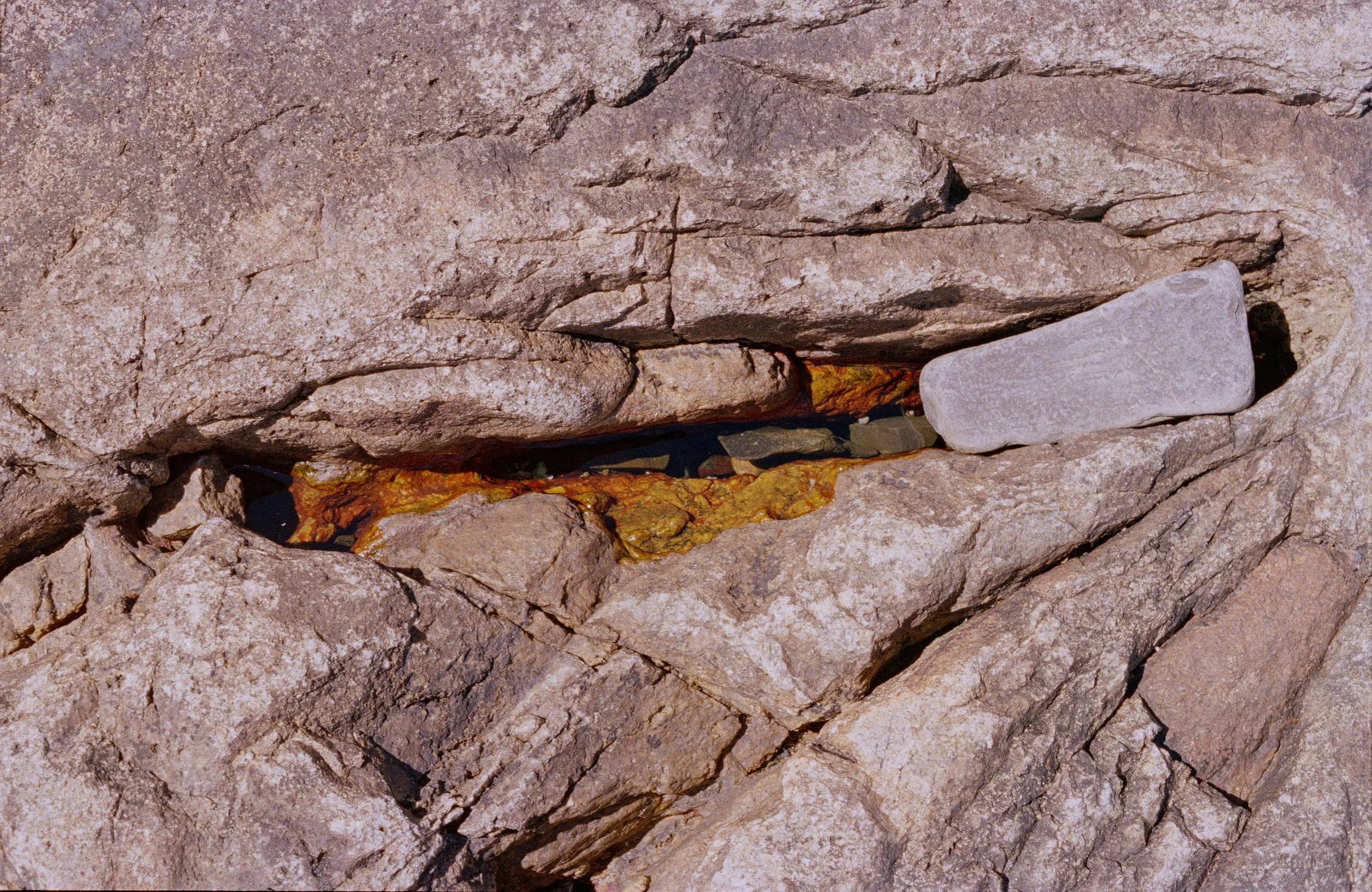Cavity, from New Eden, 35mm color film photograph. 2025