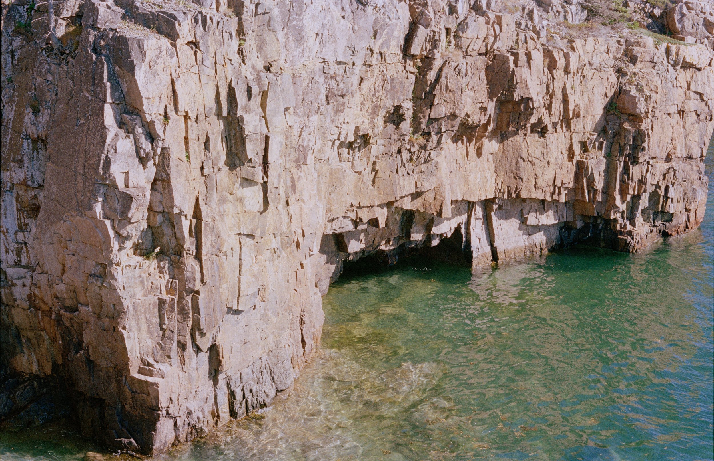 Untitled, from New Eden, 35mm color film photograph. 2025