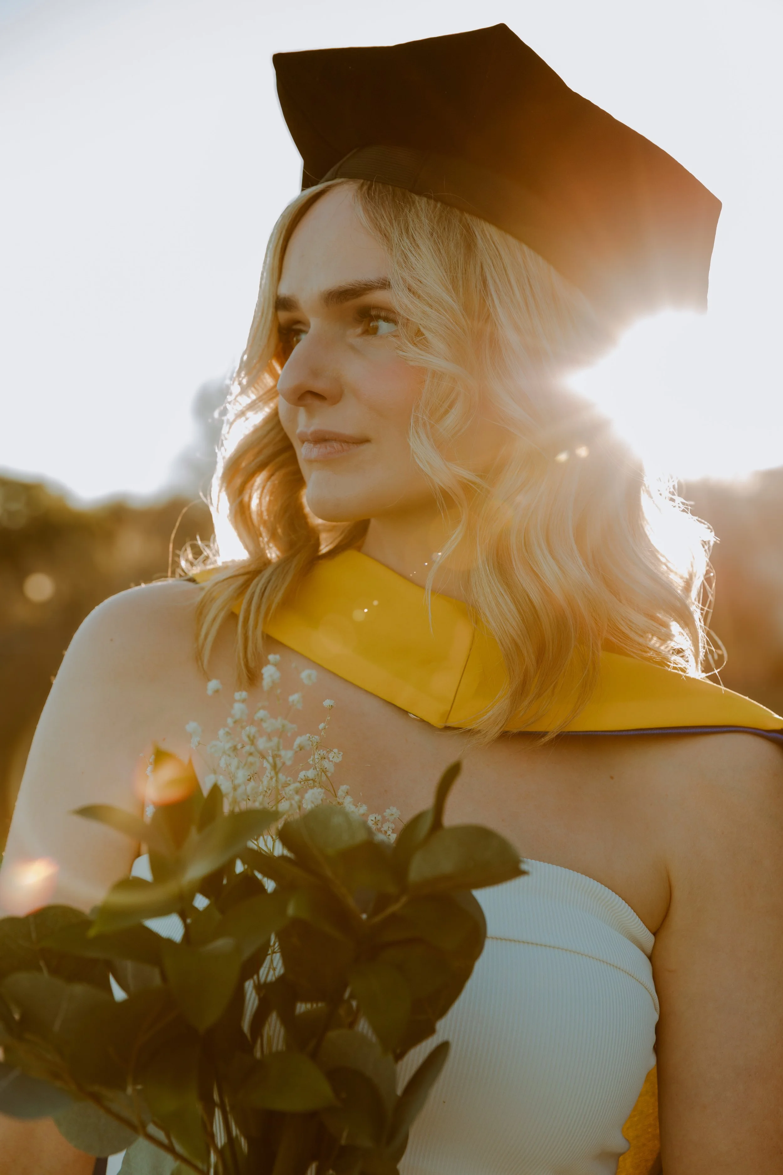 Rollins College Graduation Photos | A Golden Hour Graduation Session in Winter Park, Florida