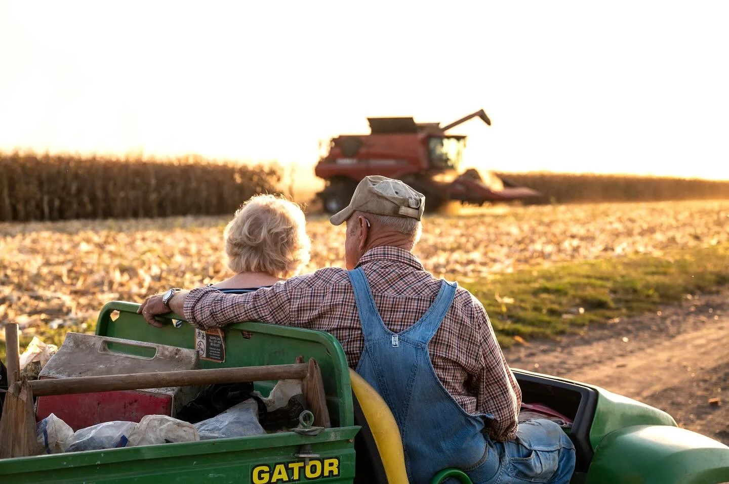 Don + Donna | almost 60 years together building a future and a family farm. 6 generations have stood on their soil continuing their family legacy 🙌🏻