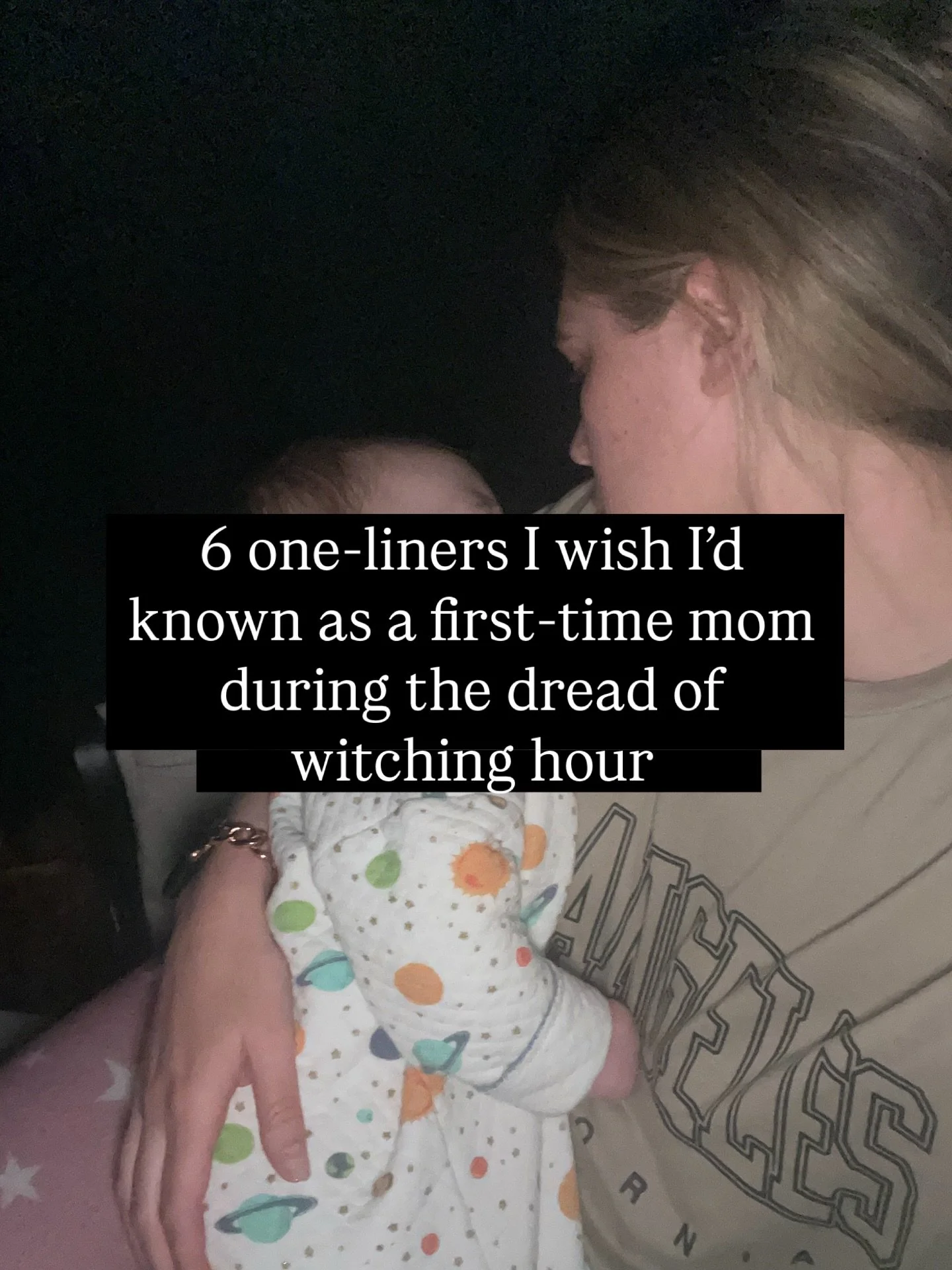 Witching hour can make even the most confident moms doubt themselves.
If your chest tightens when the sun starts to set, you&rsquo;re not weak, you&rsquo;re overwhelmed.

Nothing about this season means you&rsquo;re failing.
You&rsquo;re learning a b