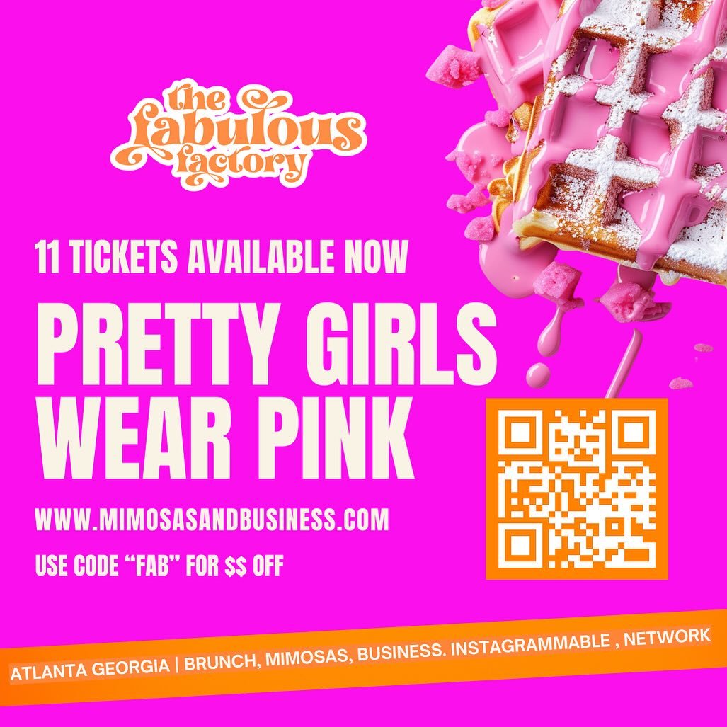 May 5th ! Here we come 👀👀👀 Only 11 tickets available and it&rsquo;s a wrap 🩷🙏🙏🙏🙏 we are super excited for this event and can&rsquo;t wait to see our girlies in their all pink.
Men too since some of yall bought tickets 😅😅😅😅😅😜😜😜😜

www.