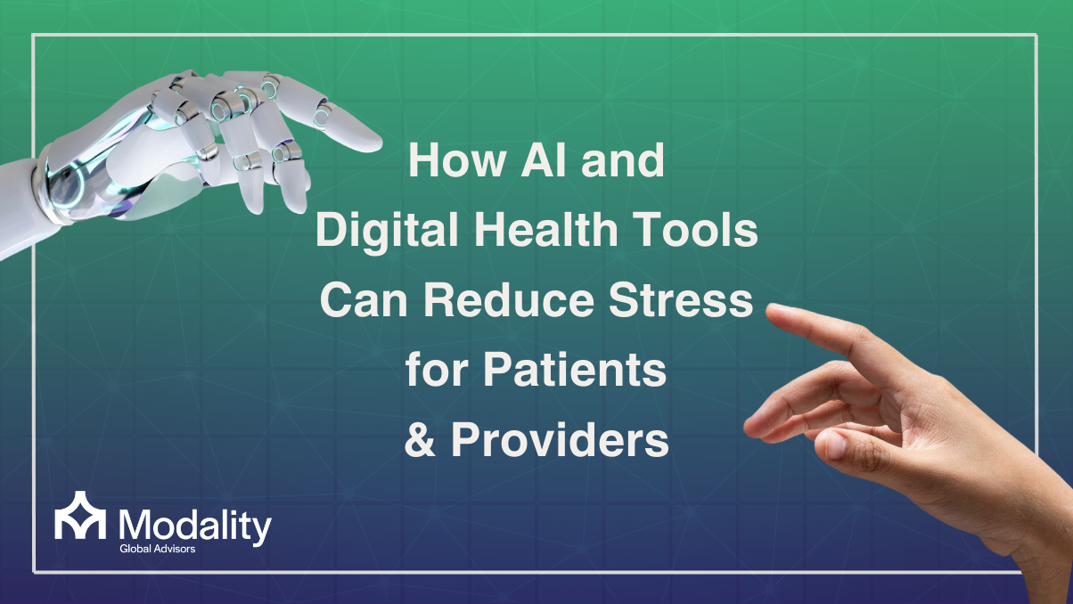 How AI and Digital Health Tools Can Reduce Stress for Patients and Providers