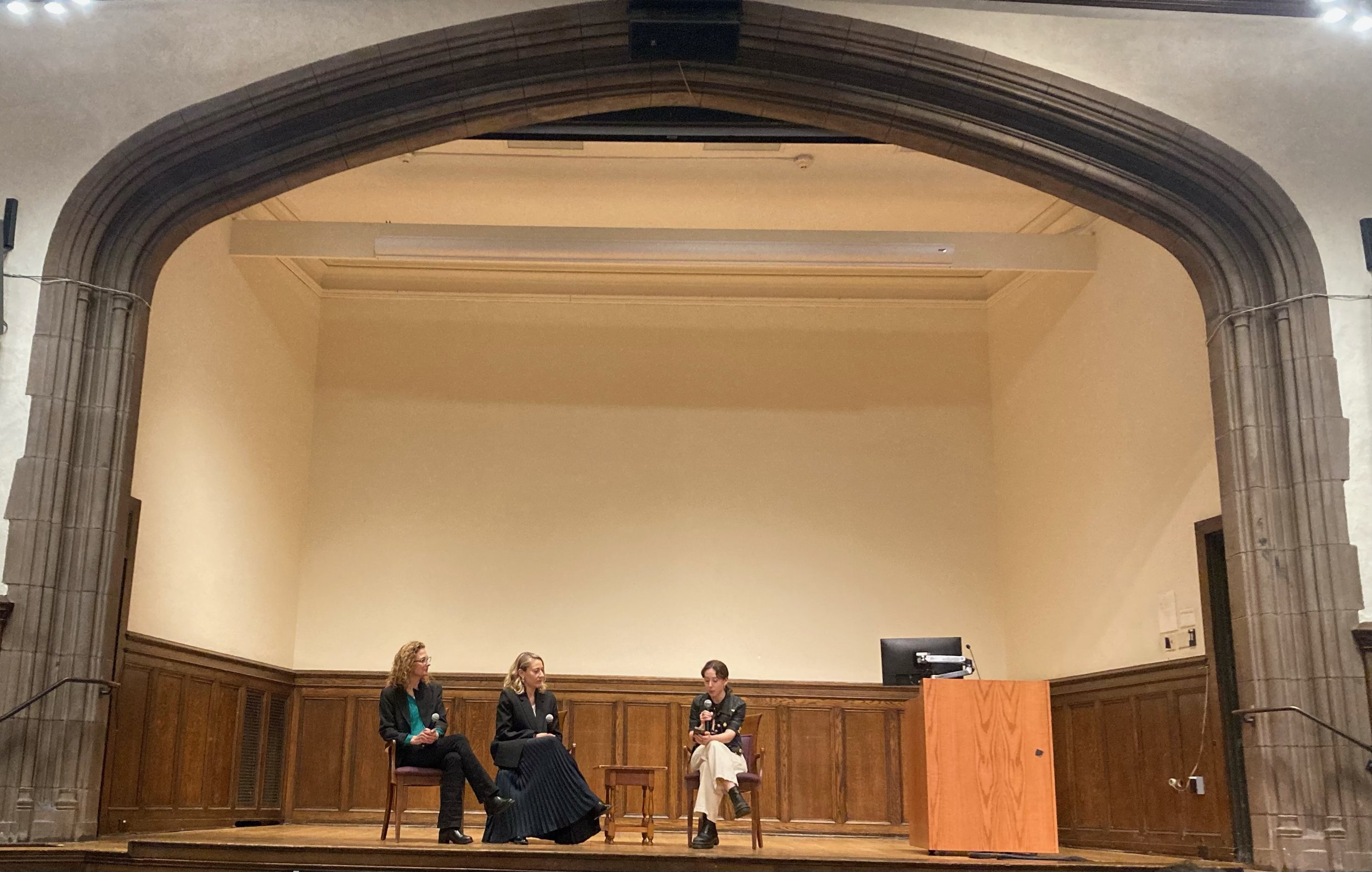 Katie and Jenny at our Yale screening