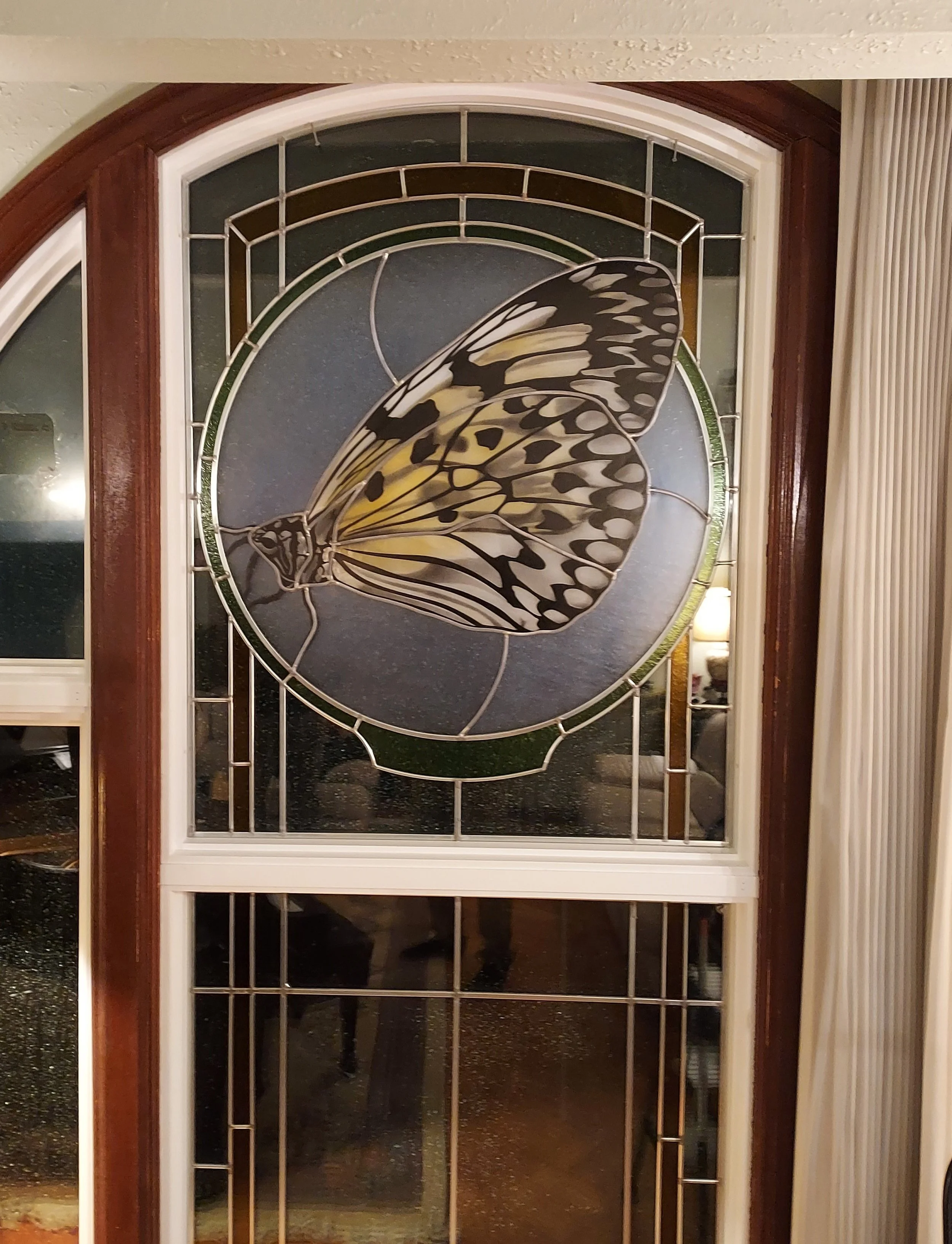 San Francisco residential window   2024
Detail at night