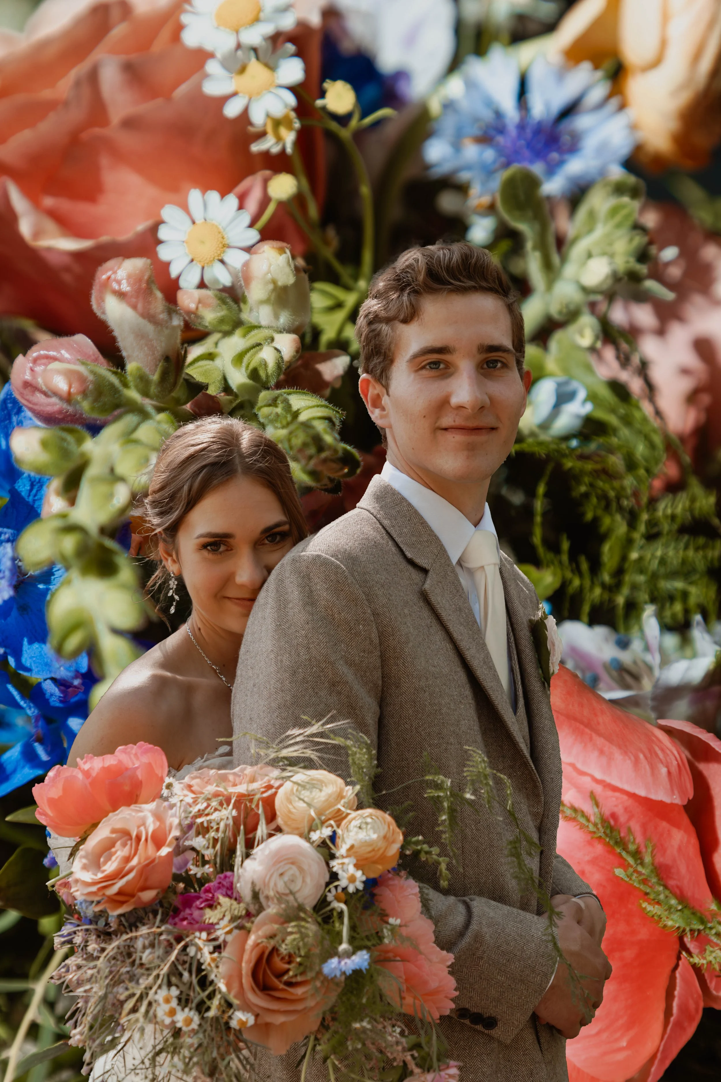 Bride and Groom Portrait with Wedding Bouquet.jpg