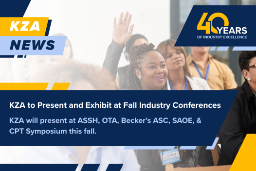 KZA to Present and Exhibit at Fall ‘25 Industry Conferences&nbsp;