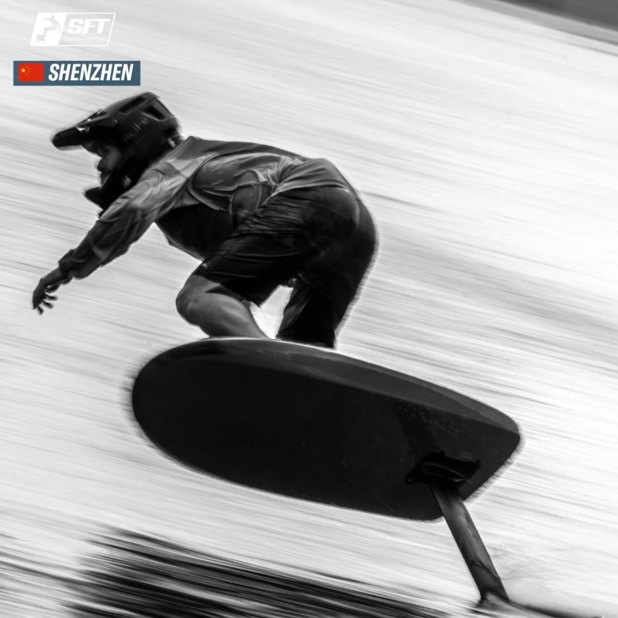 The @surffoilworldtour efoil race in China is kicking off, so good to see such a great uptake in the sport this season, the level is going up, the equipment is developing and #efoilracing is going to the next level. Great to see the #efoilracingleagu