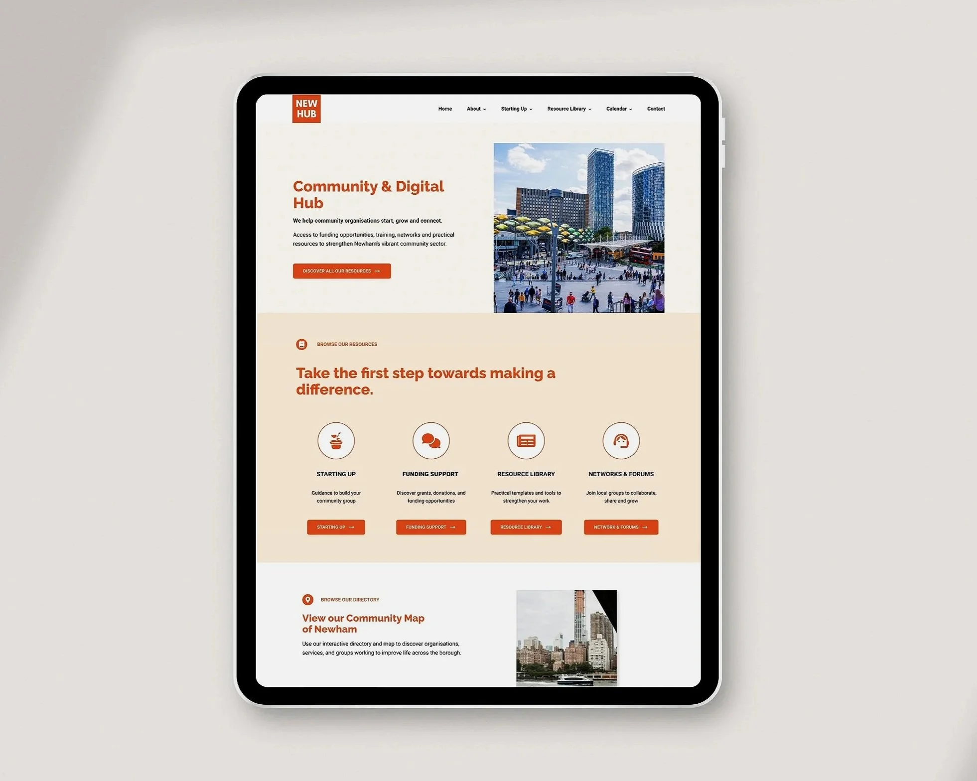 The Newham Community Digital Hub