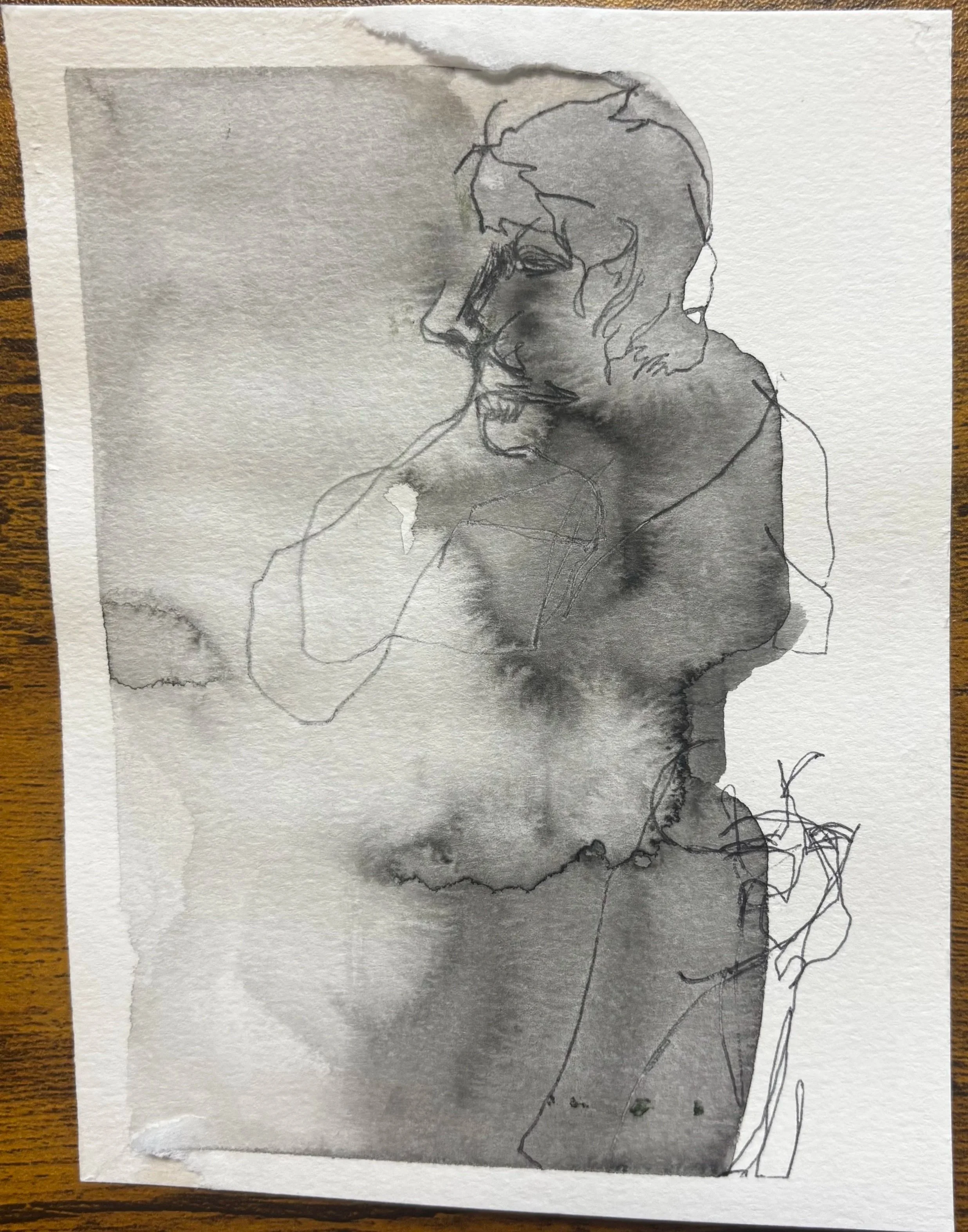 Blind Contour Figures