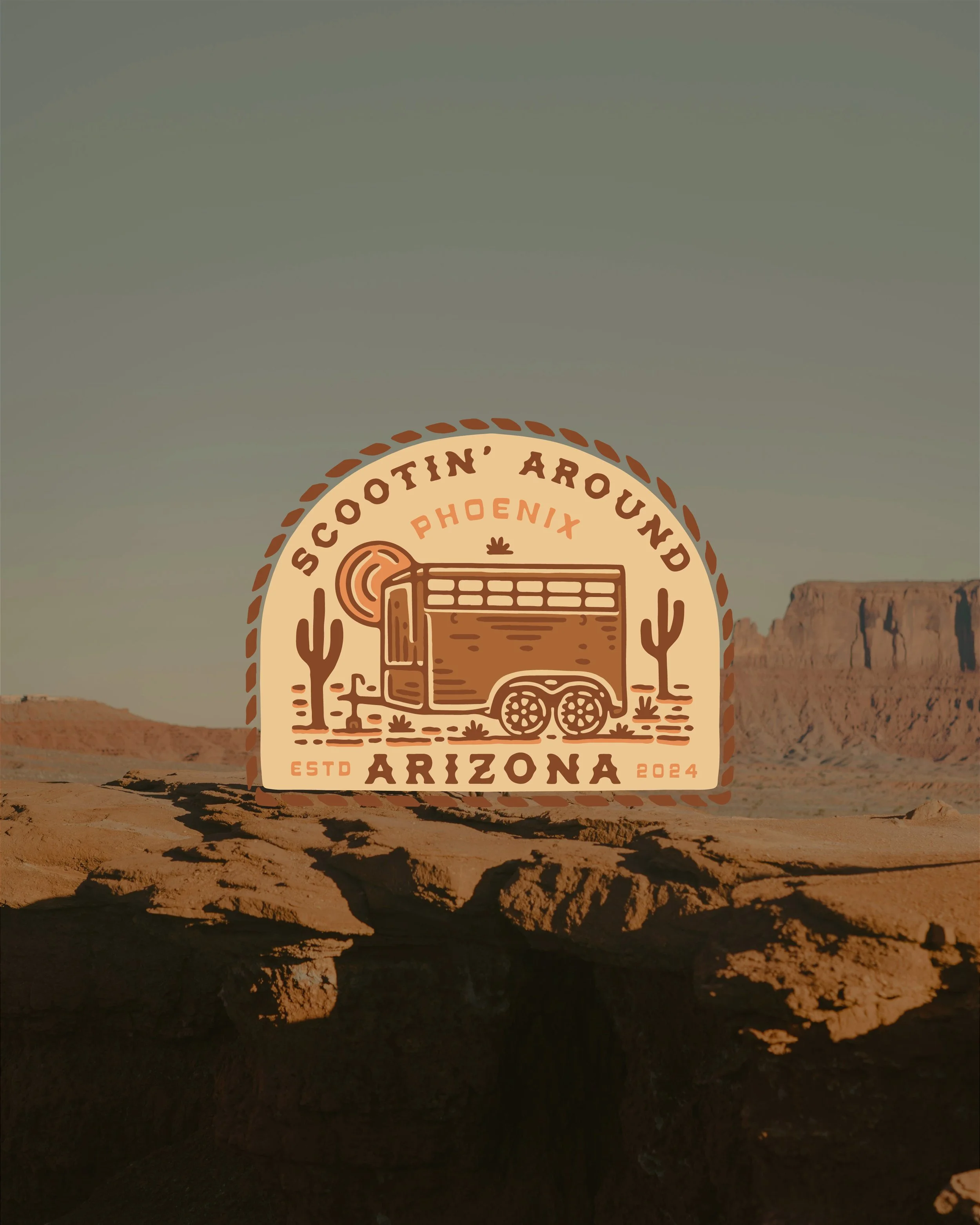 Scootin Around AZ designed by Cindy Roaming Designs