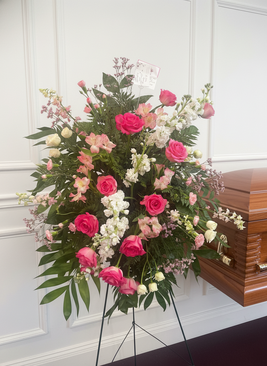Pink Lady -Standard Size Standing Spray