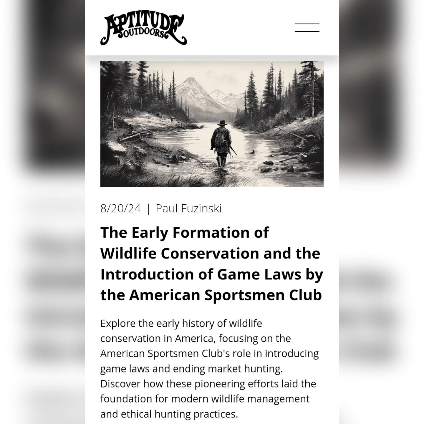 The Early Formation of Wildlife Conservation and the Introduction of Game Laws by the American Sportsmen Club

Explore the early history of wildlife conservation in America, focusing on the American Sportsmen Club's role in introducing game laws and 