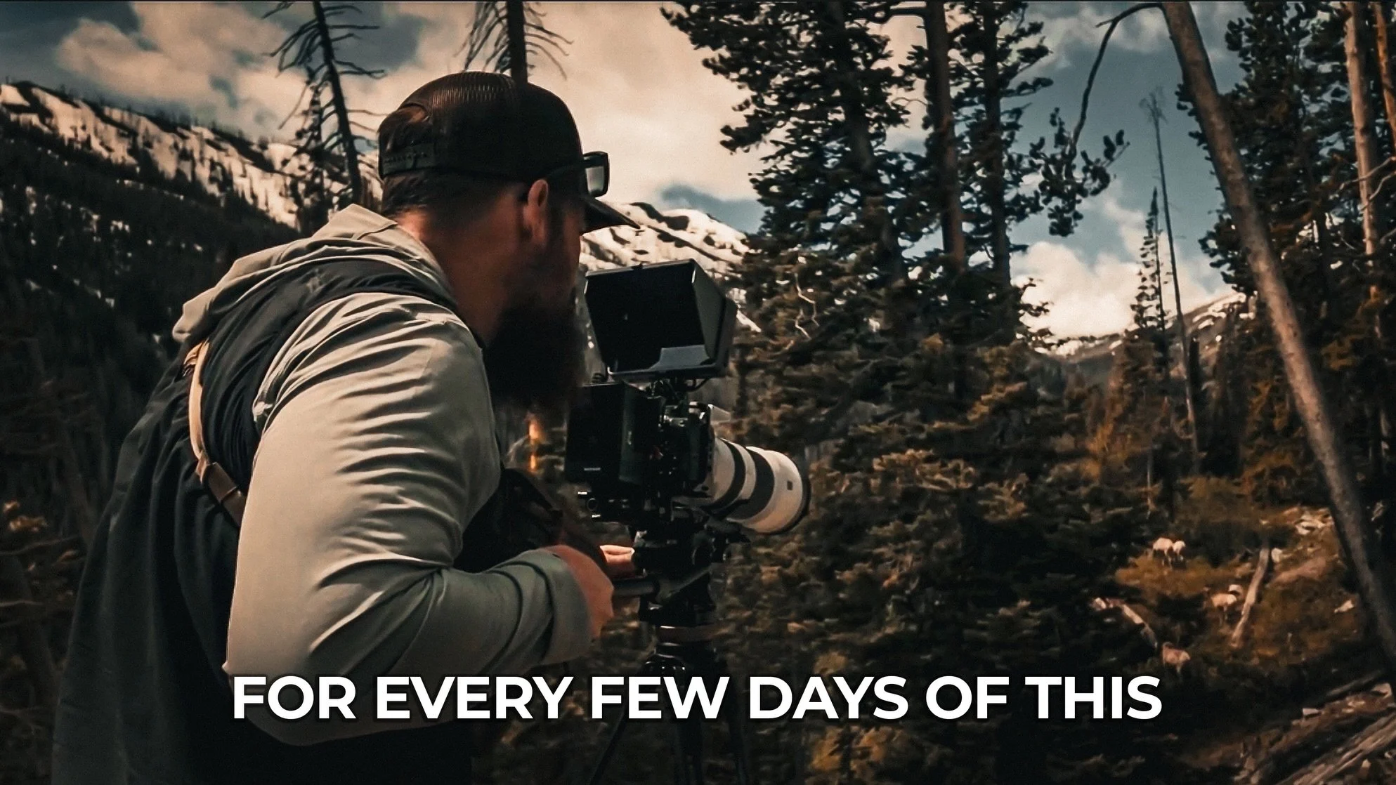 Being a conservation filmmaker means getting to spend time in some incredible places, working alongside people doing real work for wildlife and wild places. Those are the days everyone sees.

What they don&rsquo;t see are the weeks and months that co