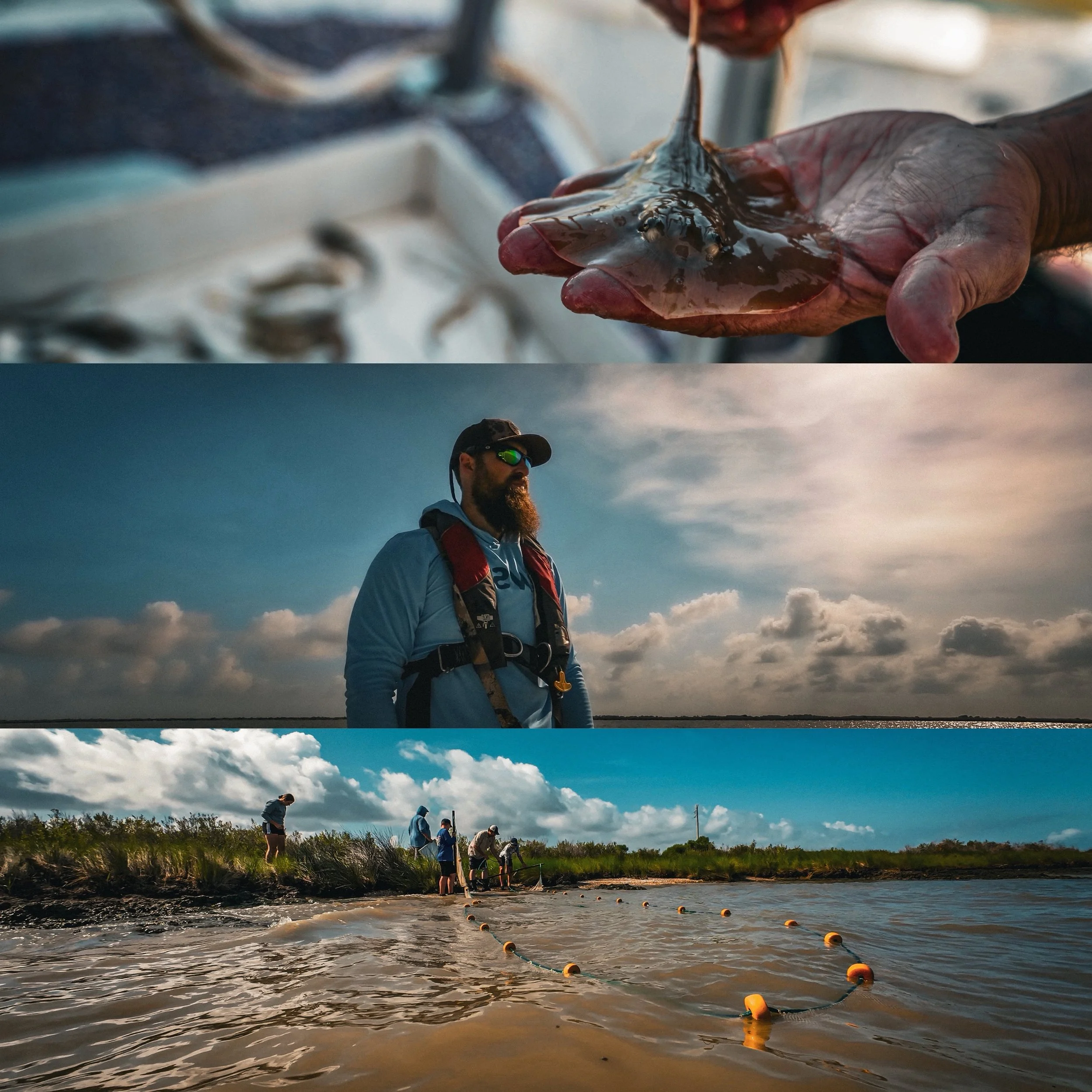 Working with the Coastal Brigade this week on the gulf coast of Texas. 

The program takes kids from all over the state and gets them hands on with conservation work with professionals from Texas Parks and Wildlife, Fishing&rsquo;s Future and a multi
